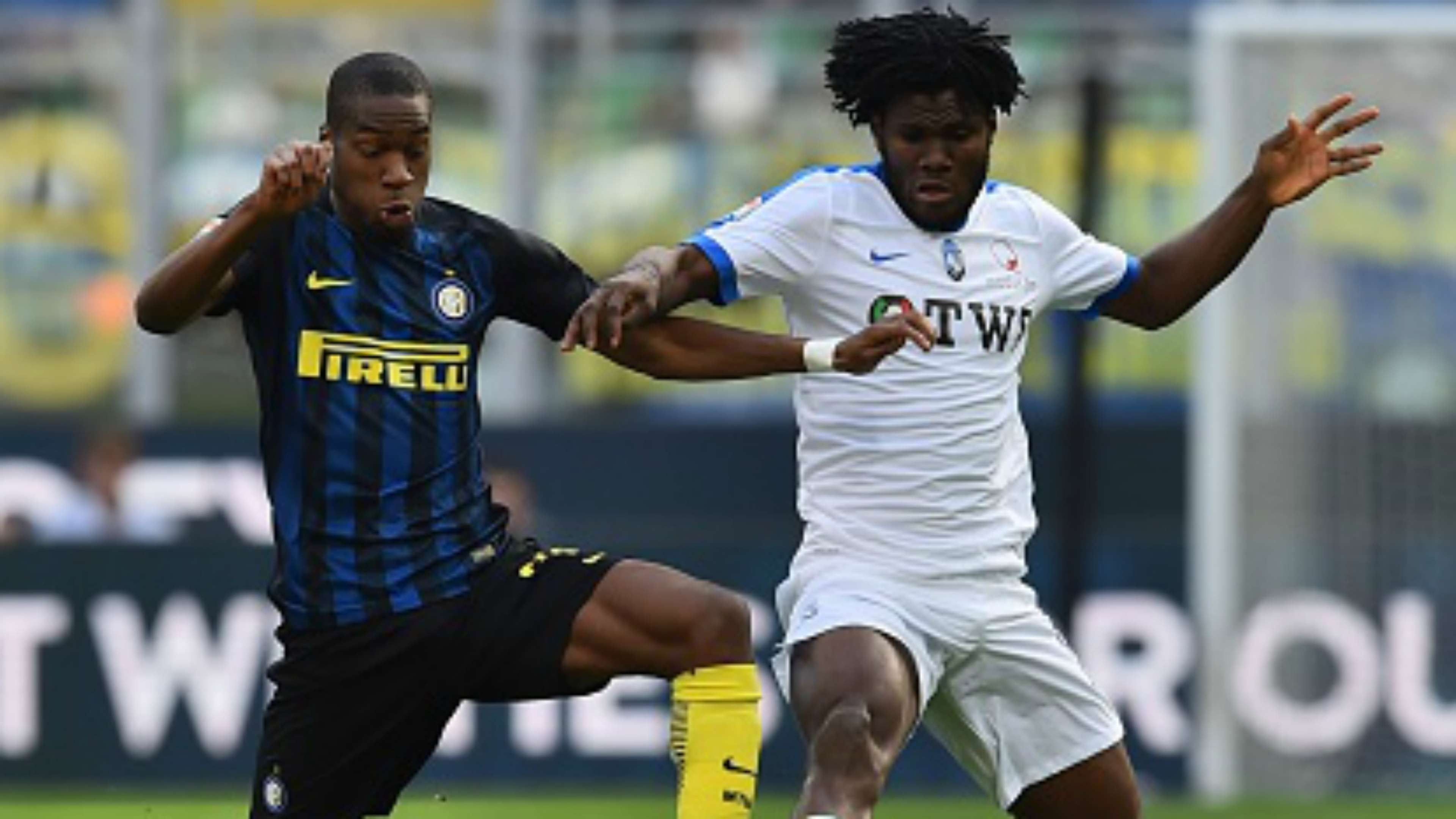 Geoffrey Kondogbia Franck Kessié Inter Atalanta Serie A