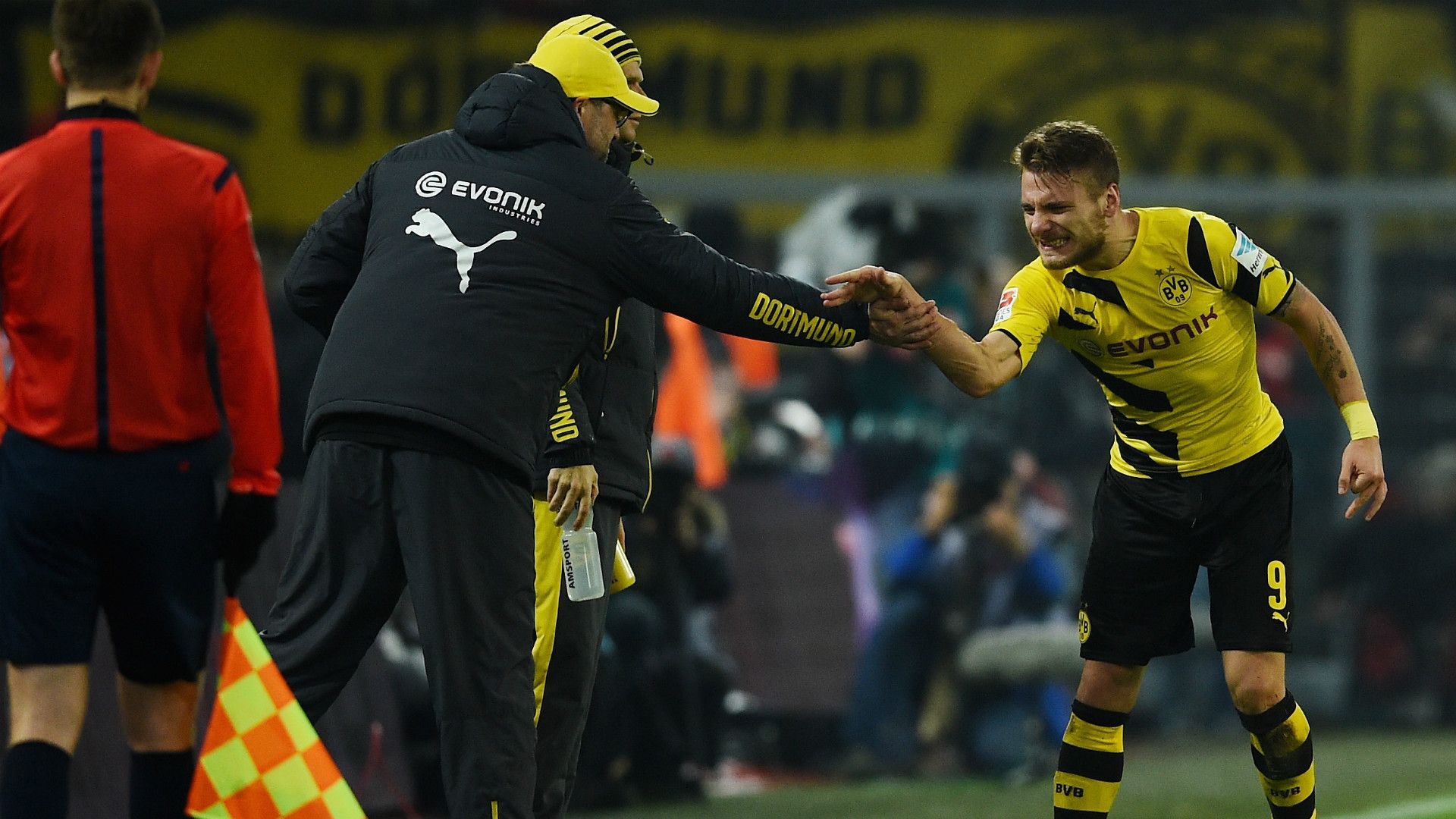 Ciro Immobile Jurgen Klopp Borussia Dortmund