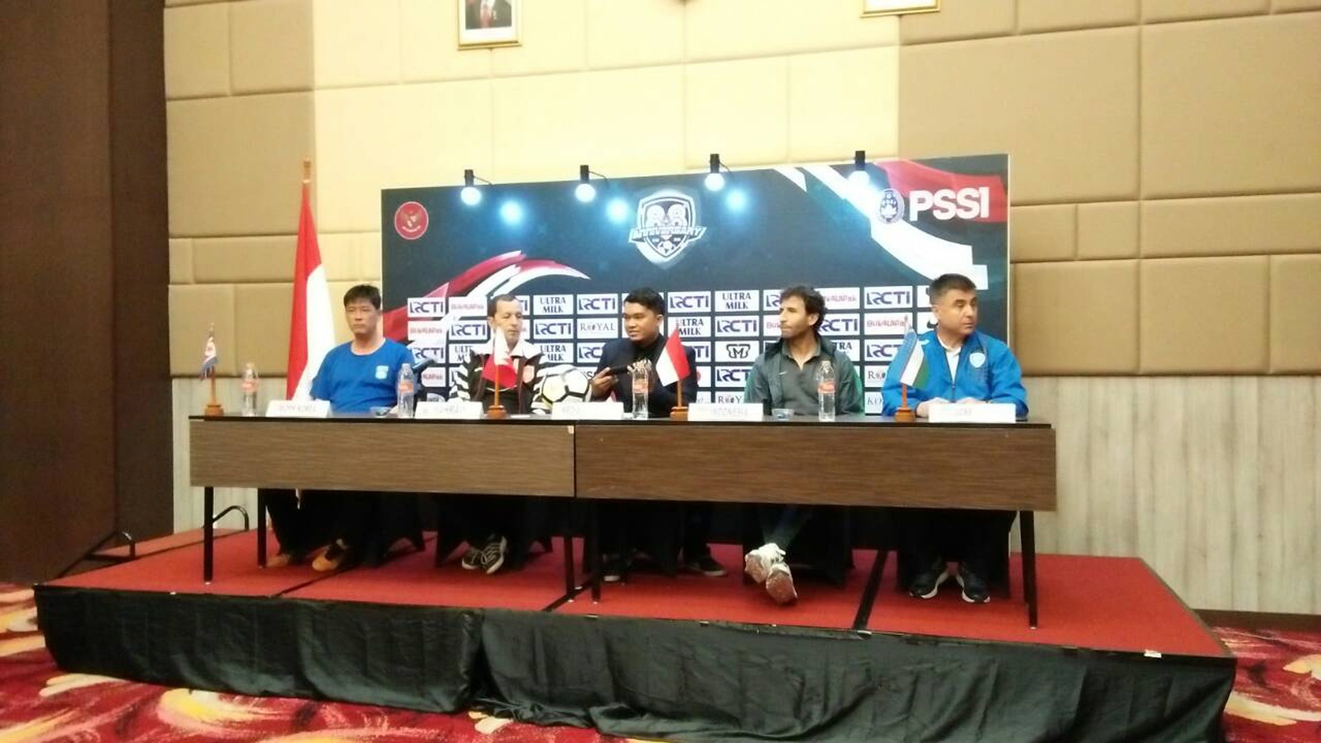 Jumpa pers Anniversary Cup 2018