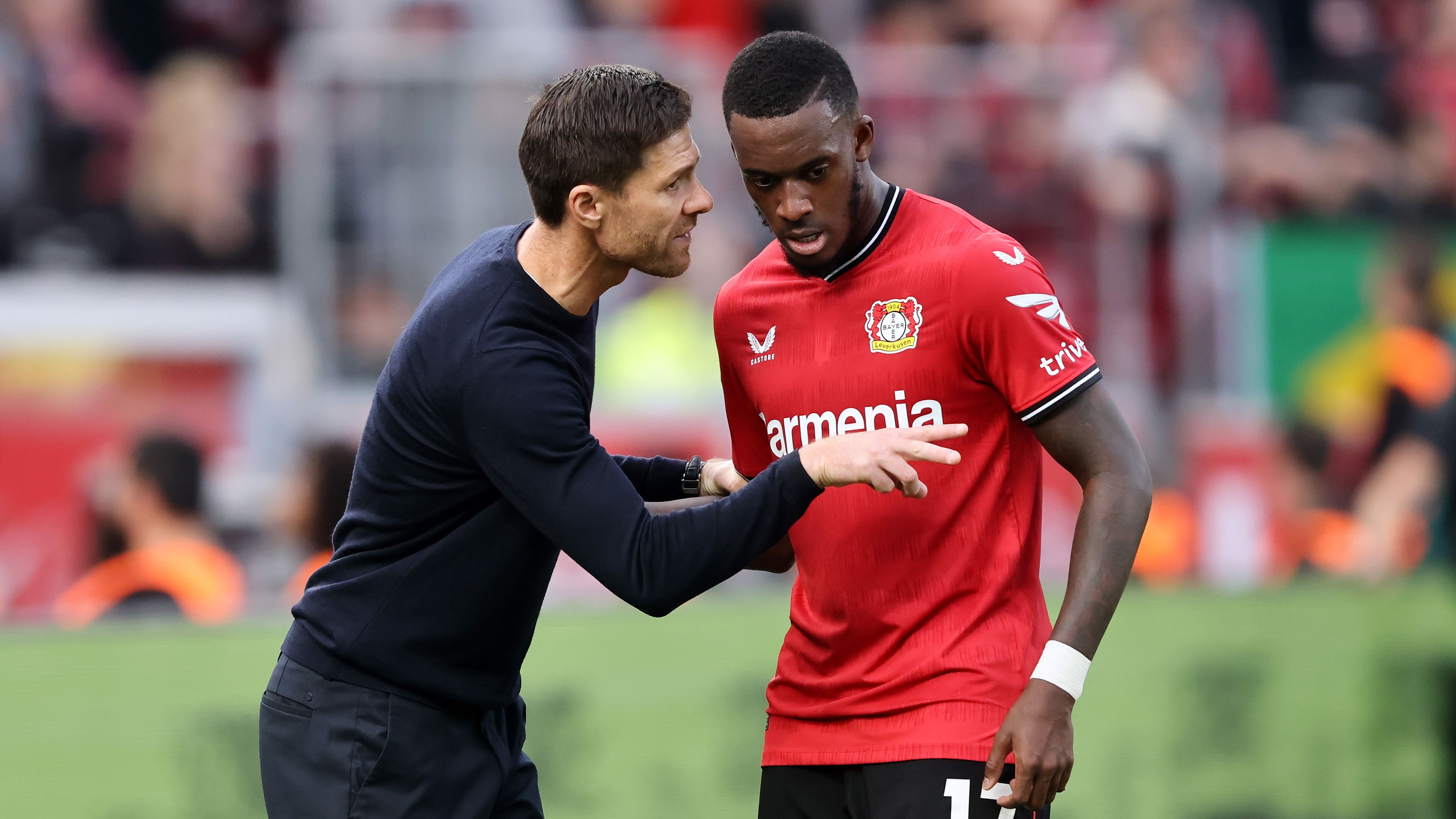 Xabi Alonso Callum Hudson-Odoi Bayer Leverkusen 2022-23