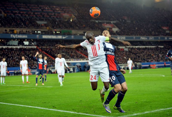 Lille midfielder Rio Mavuba