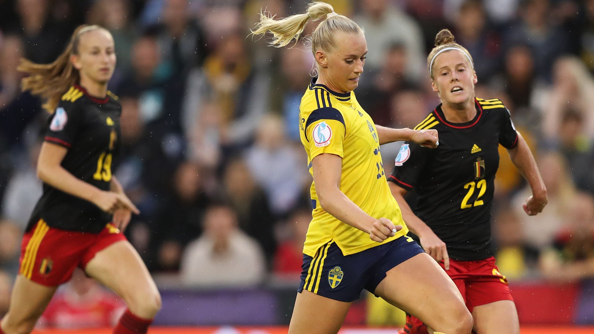 Suecia Bélgica Euro 22072022