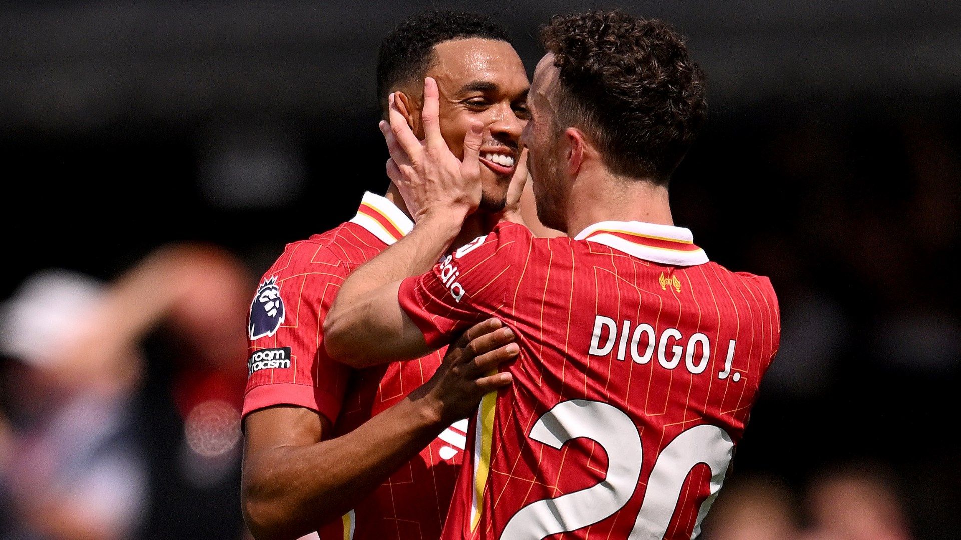 Trent Alexander-Arnold Diogo Jota Liverpool 2024-25