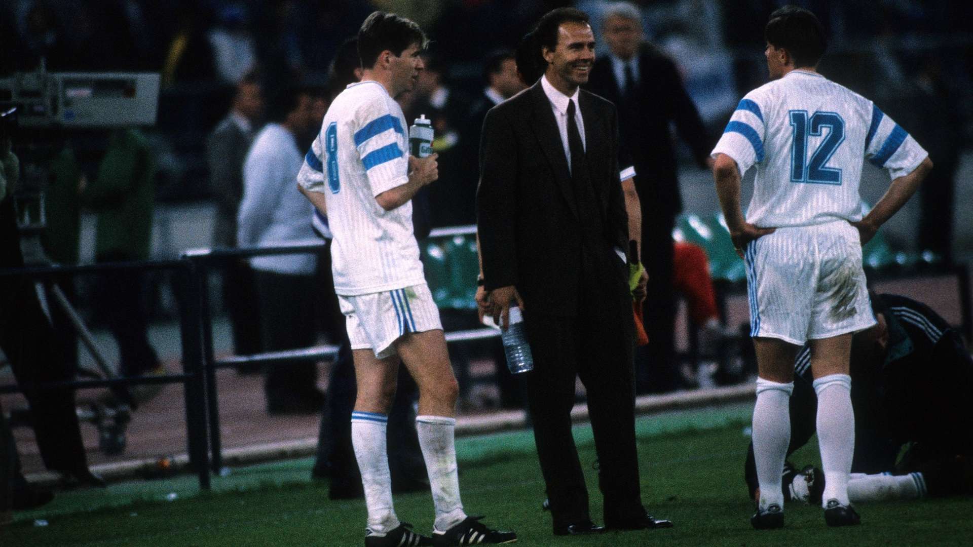 ONLY GERMANY Franz Beckenbauer Olympique Marseille 1991