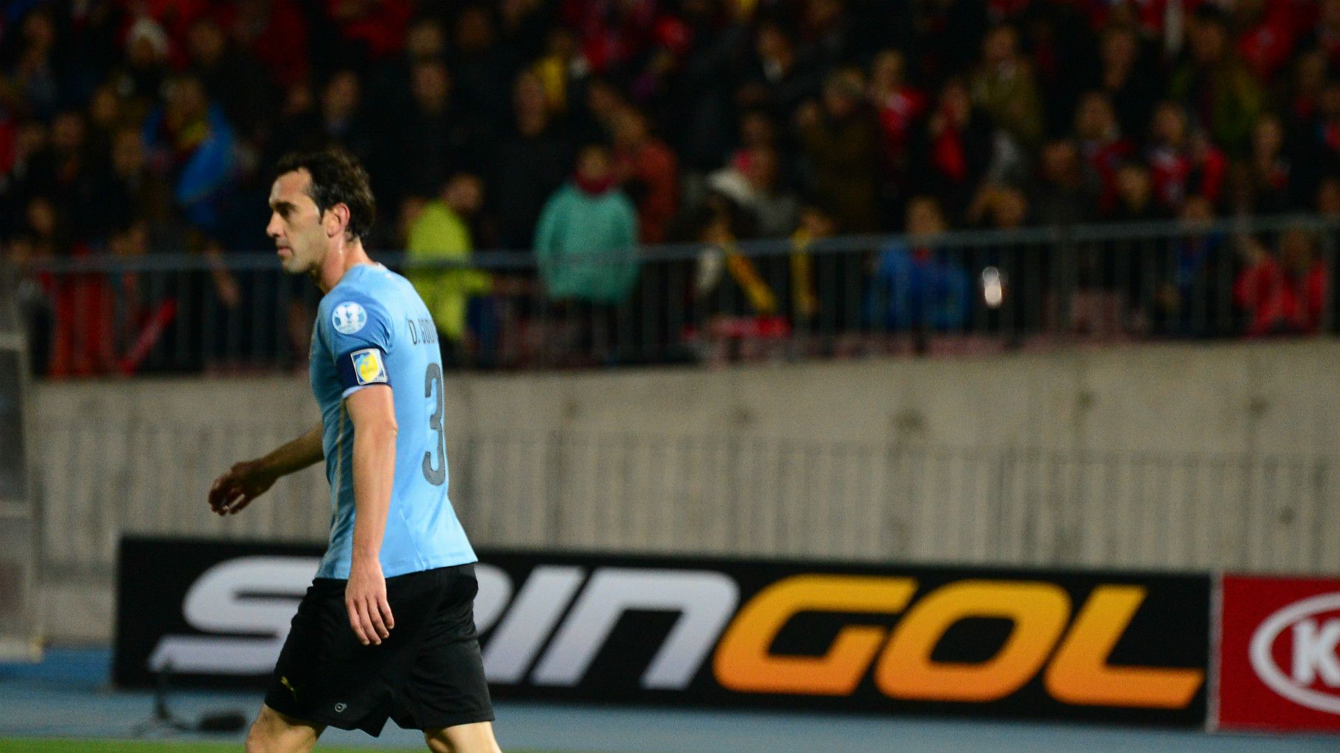 Godín - Chile vs. Uruguay - Copa América