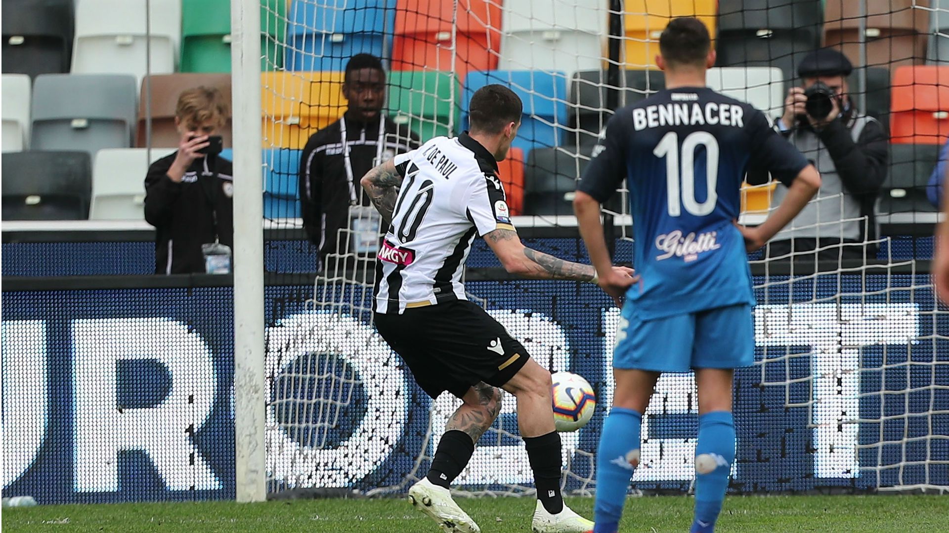 udinese empoli de paul bennacer