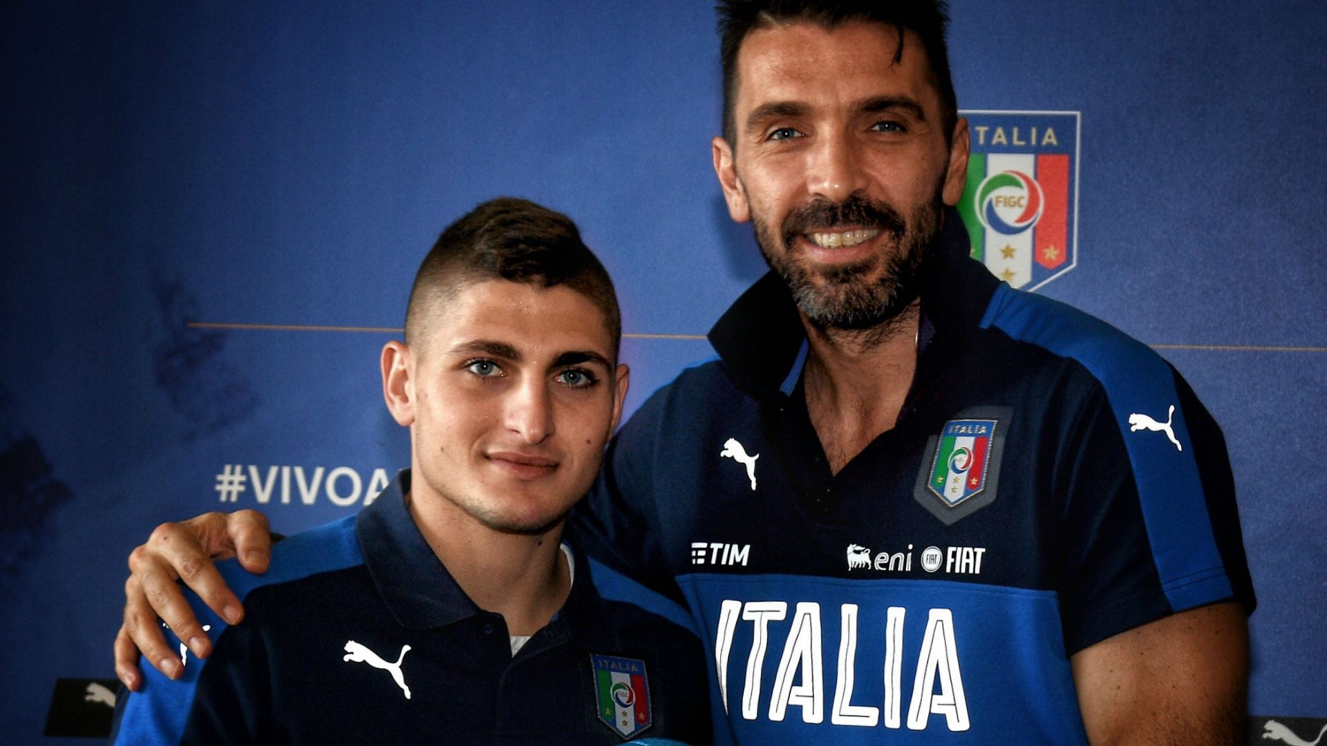 Verratti Buffon Italy