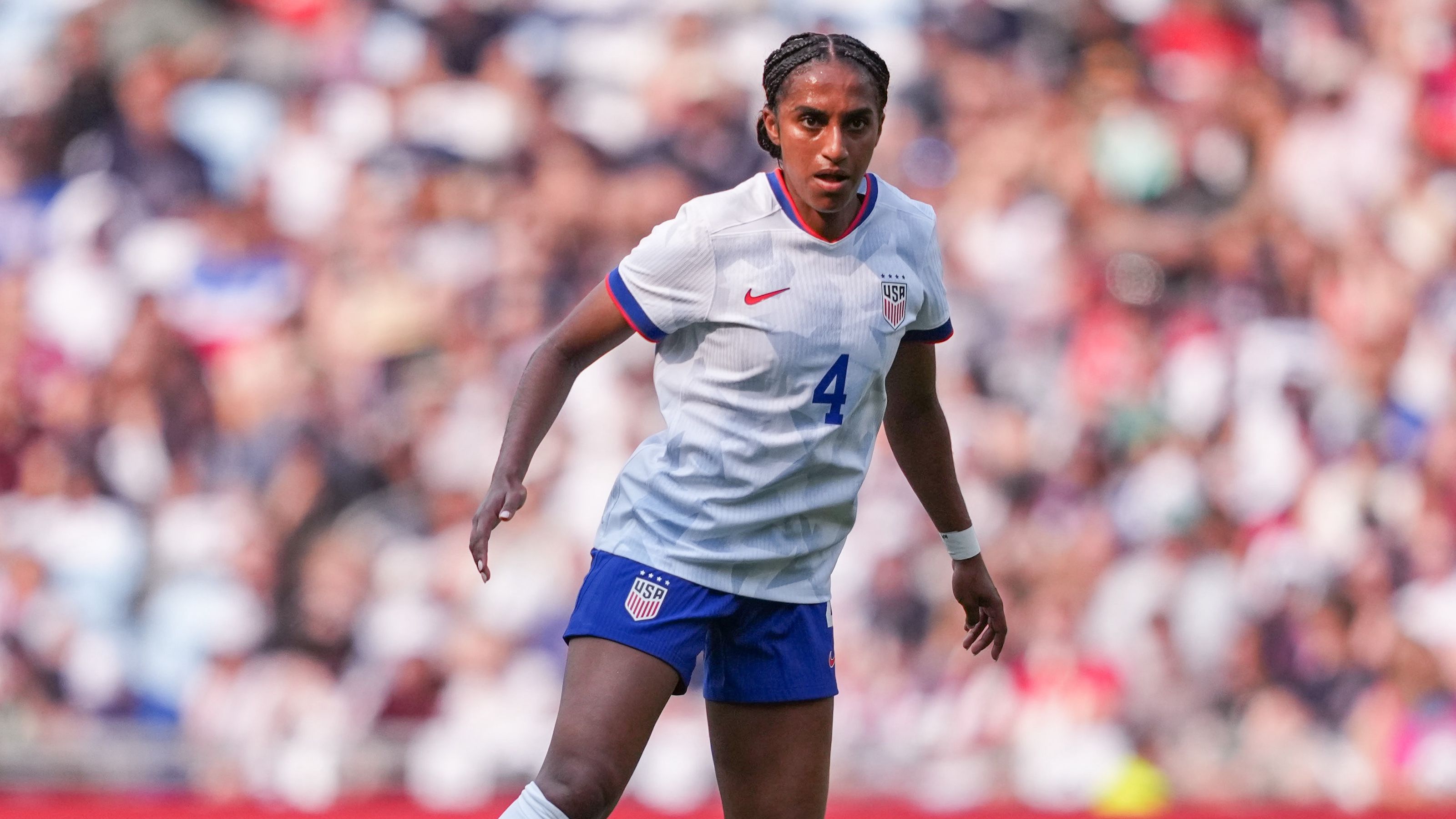 Naomi Girma USWNT vs China