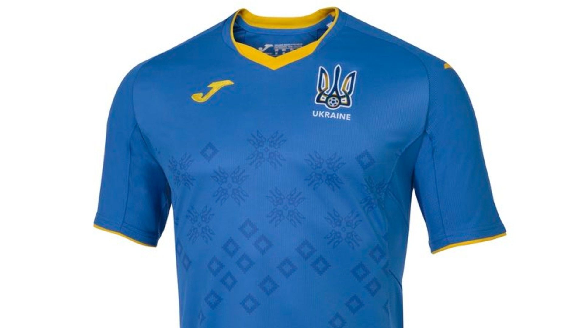 Ukraine away kit Euro 2020 Joma