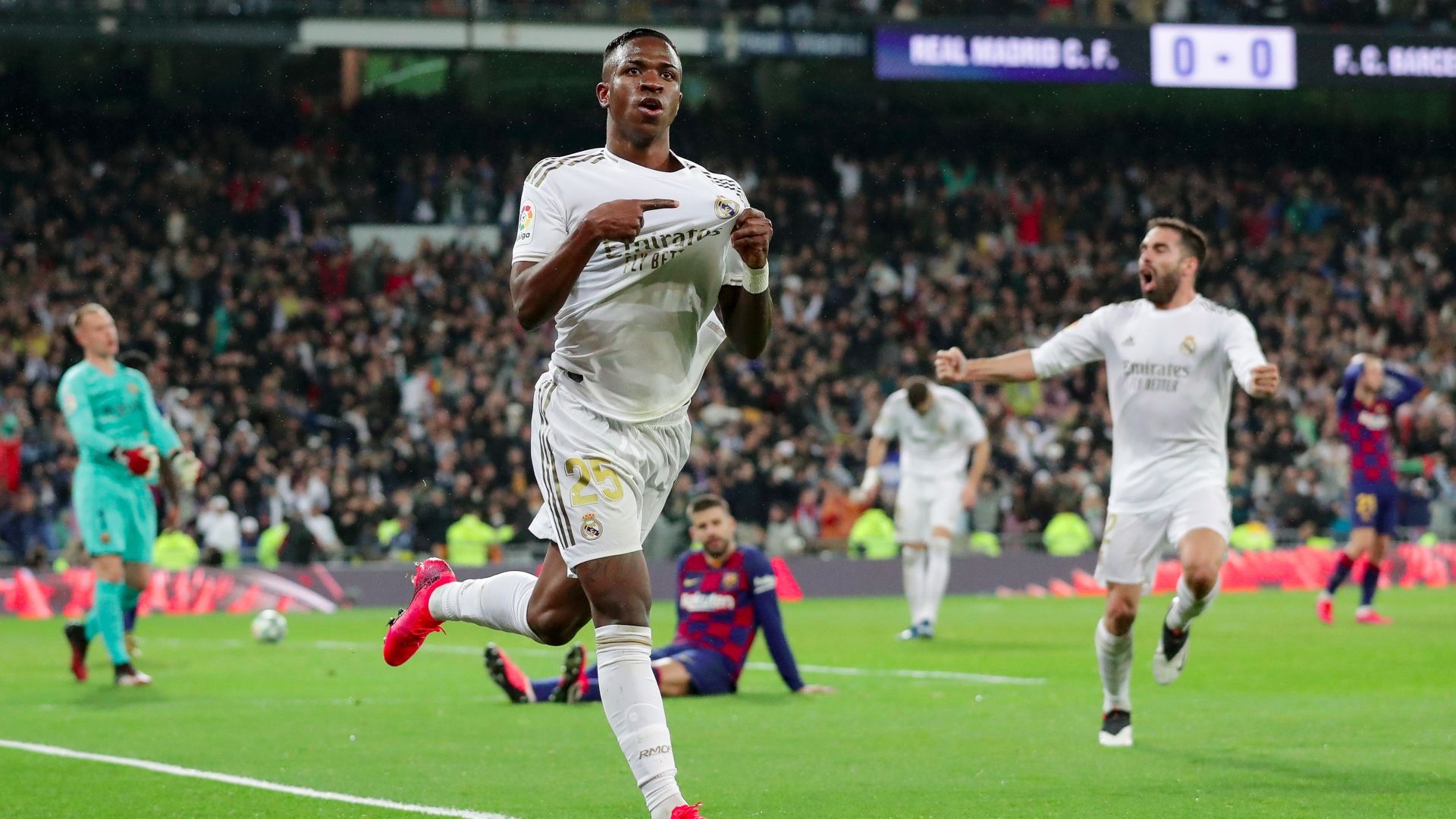 Vinicius Clásico Real Madrid Barcelona