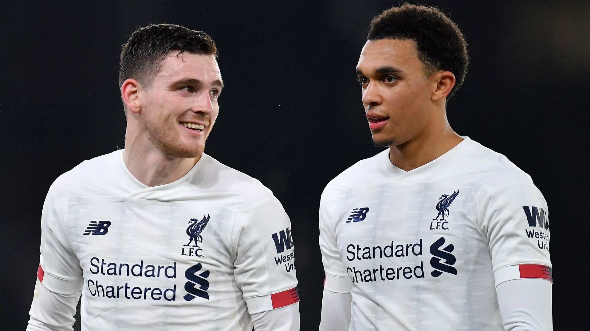 Andrew Robertson Trent Alexander-Arnold Liverpool 2019-20