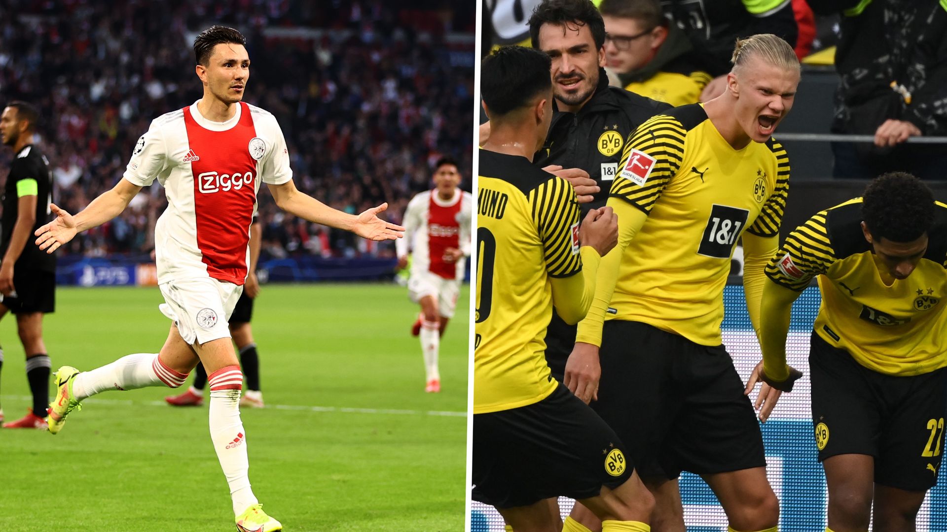 Steven Berghuis Ajax Amsterdam Erling Haaland BVB GFX