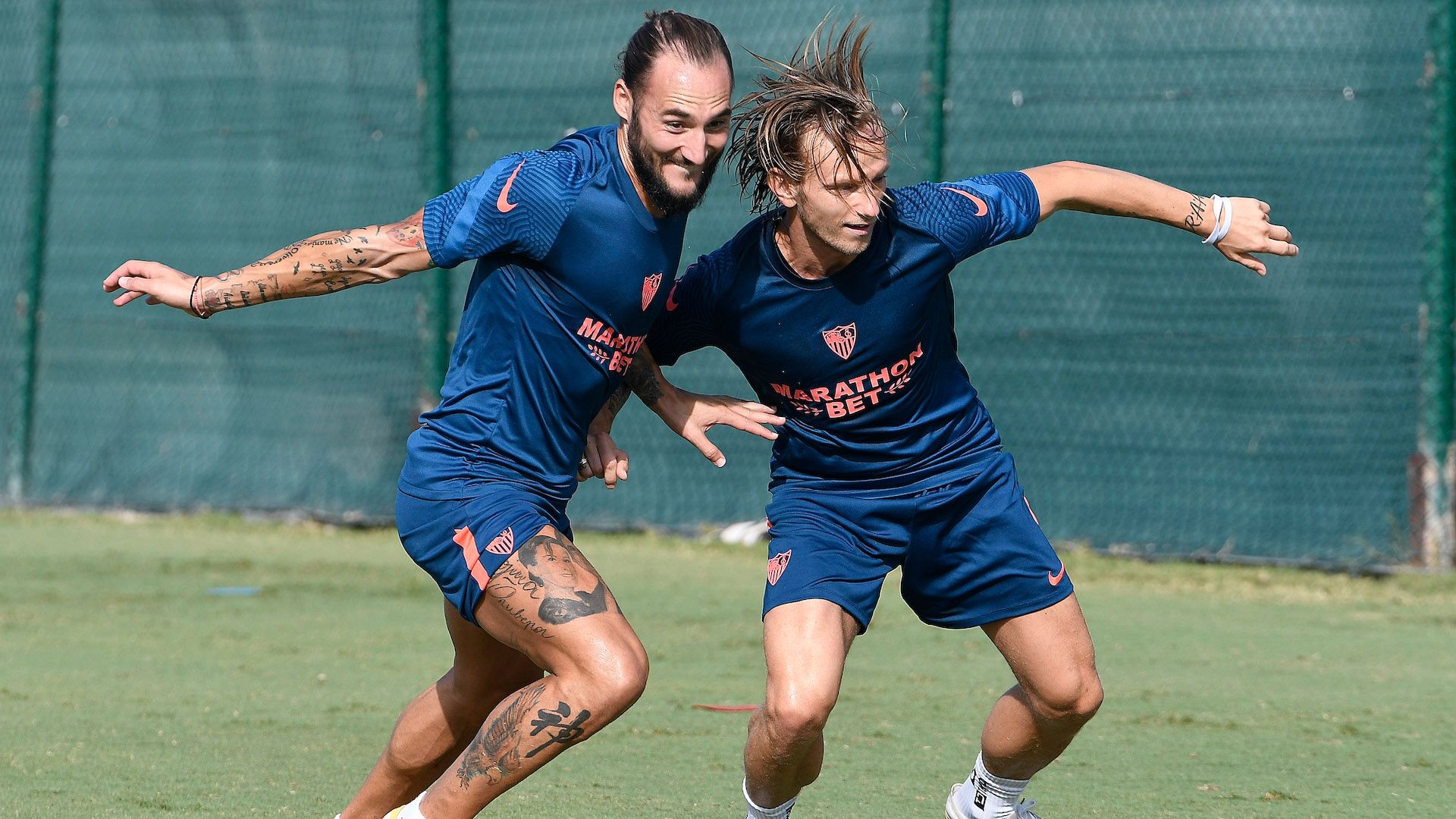 Rakitic Gudelj Sevilla entrenamientos