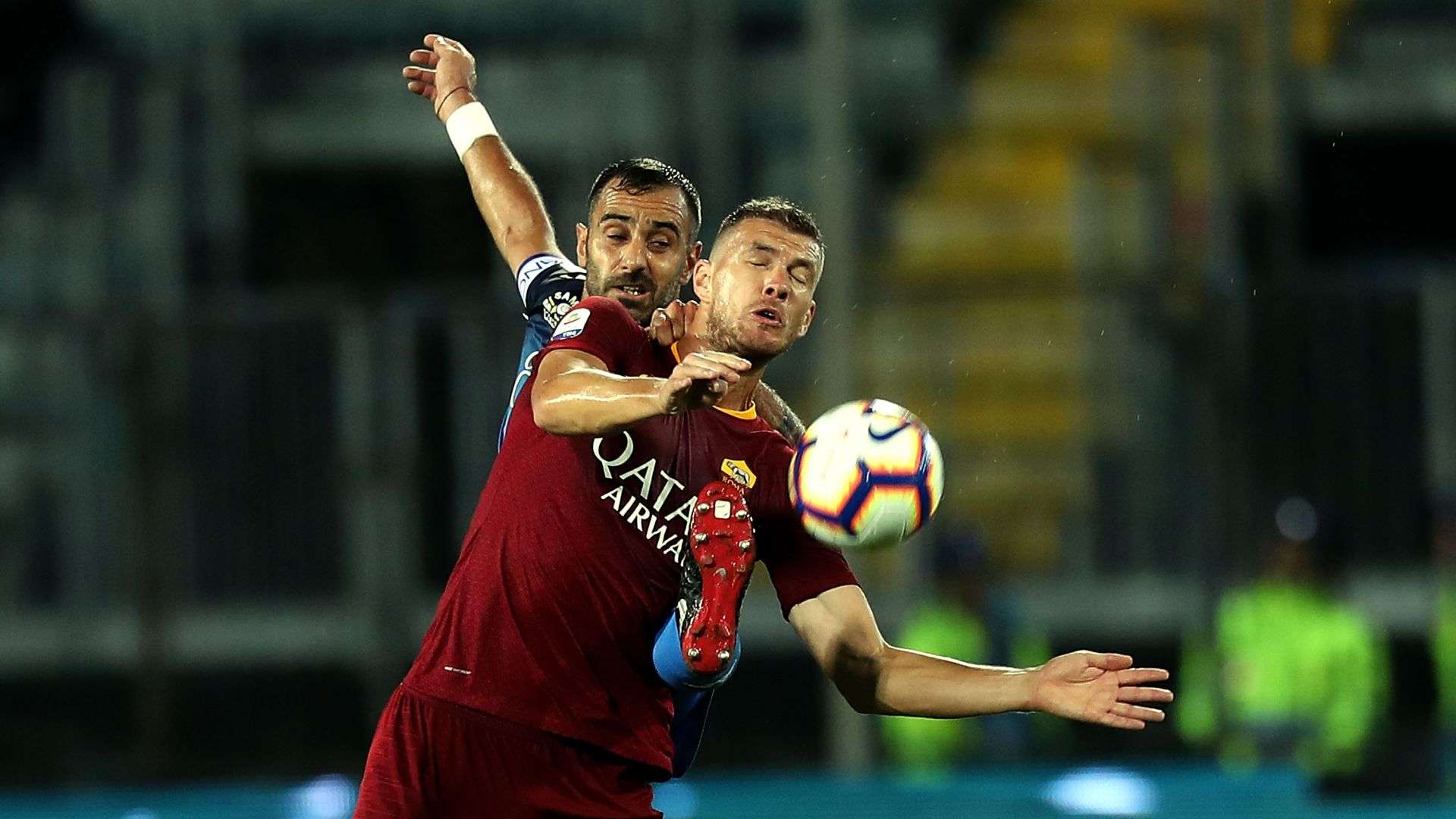 Domenico Maietta Edin Dzeko Empoli Roma