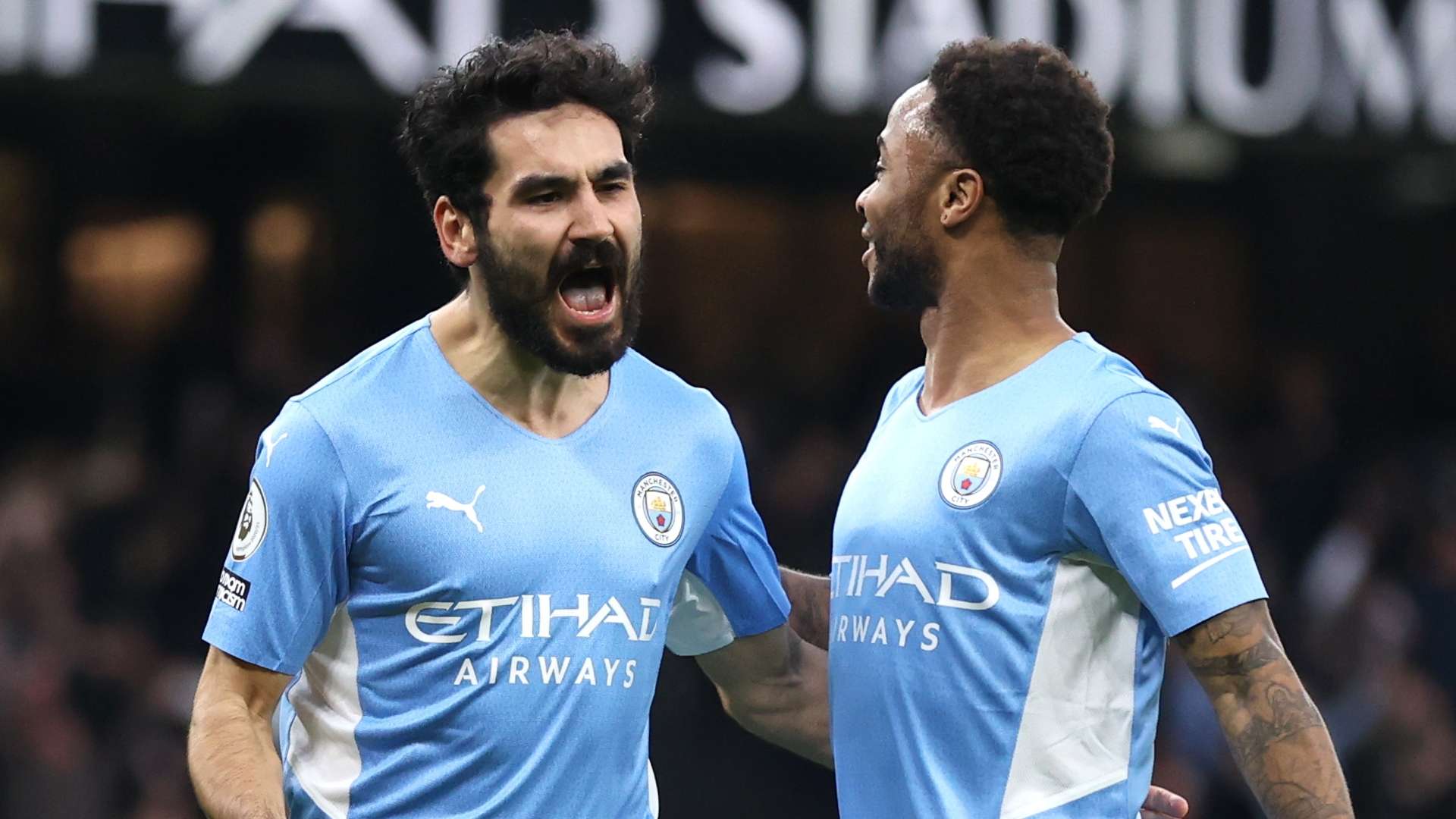 Ilkay Gundogan, Raheem Sterling, Man City 2021-22