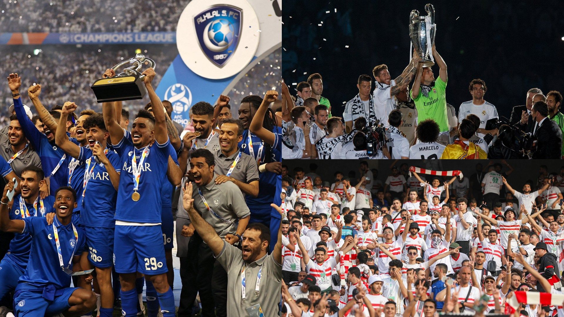Hilal Real Madrid Zamalek