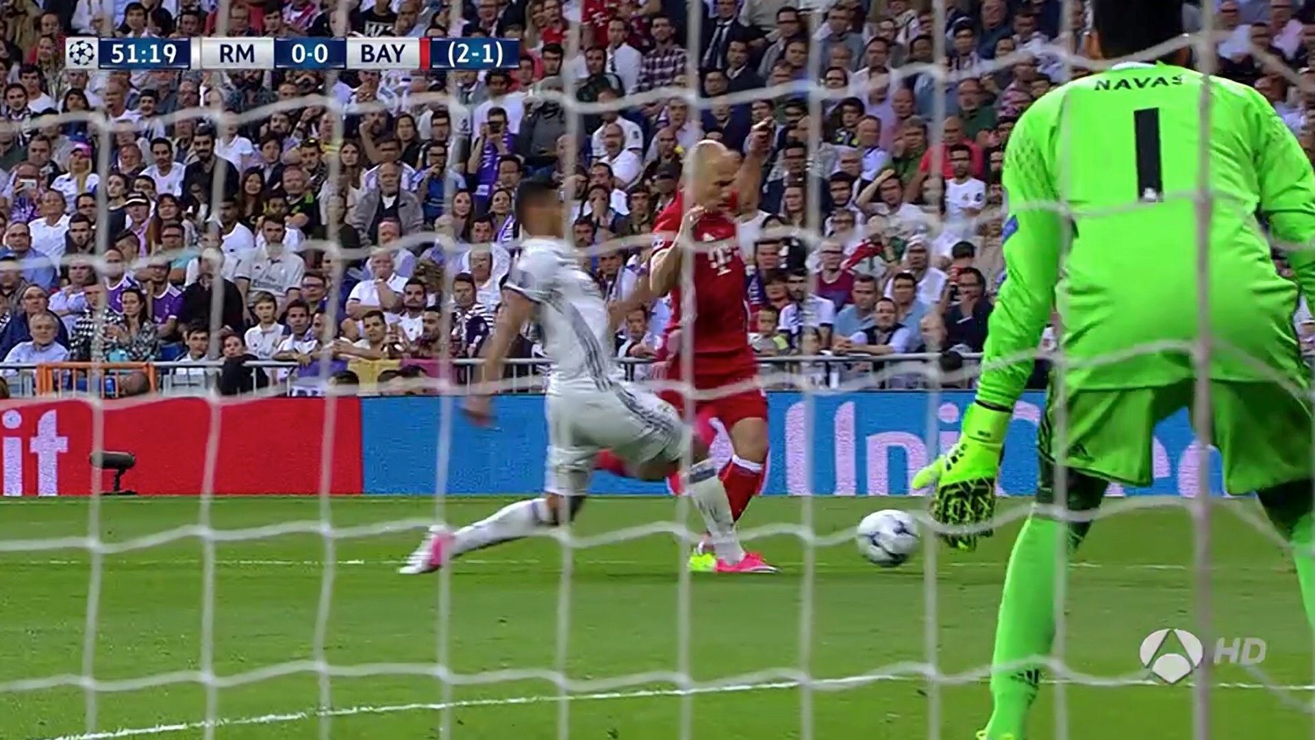 Penal Casemiro Arjen Robben Real Madrud Bayern Munich UCL 18042017
