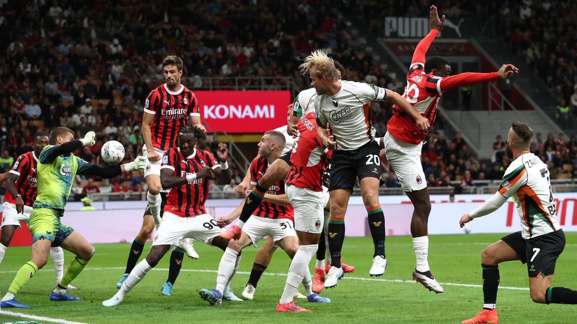 Fofana Milan Venezia Serie A 14 settembre 2024