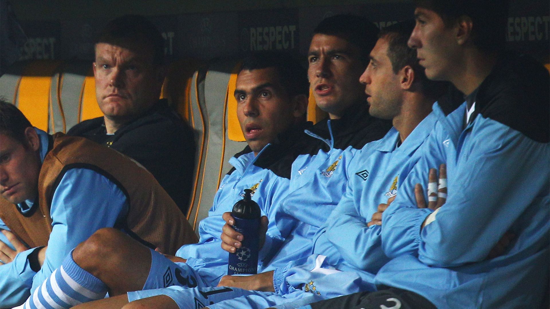 Carlos Tevez Manchester City Bayern Munich Champions League 2011-12