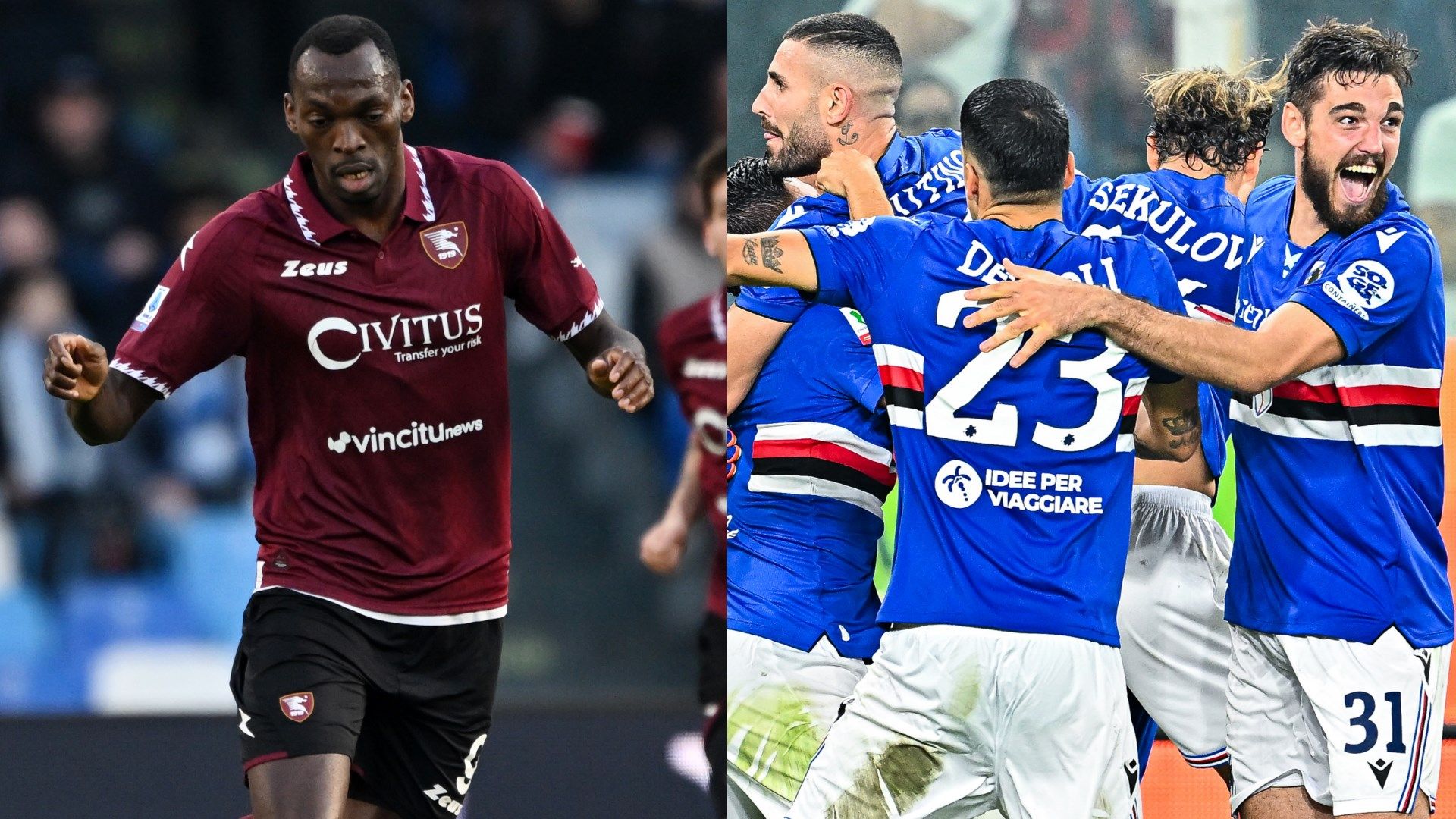 Salernitana Sampdoria