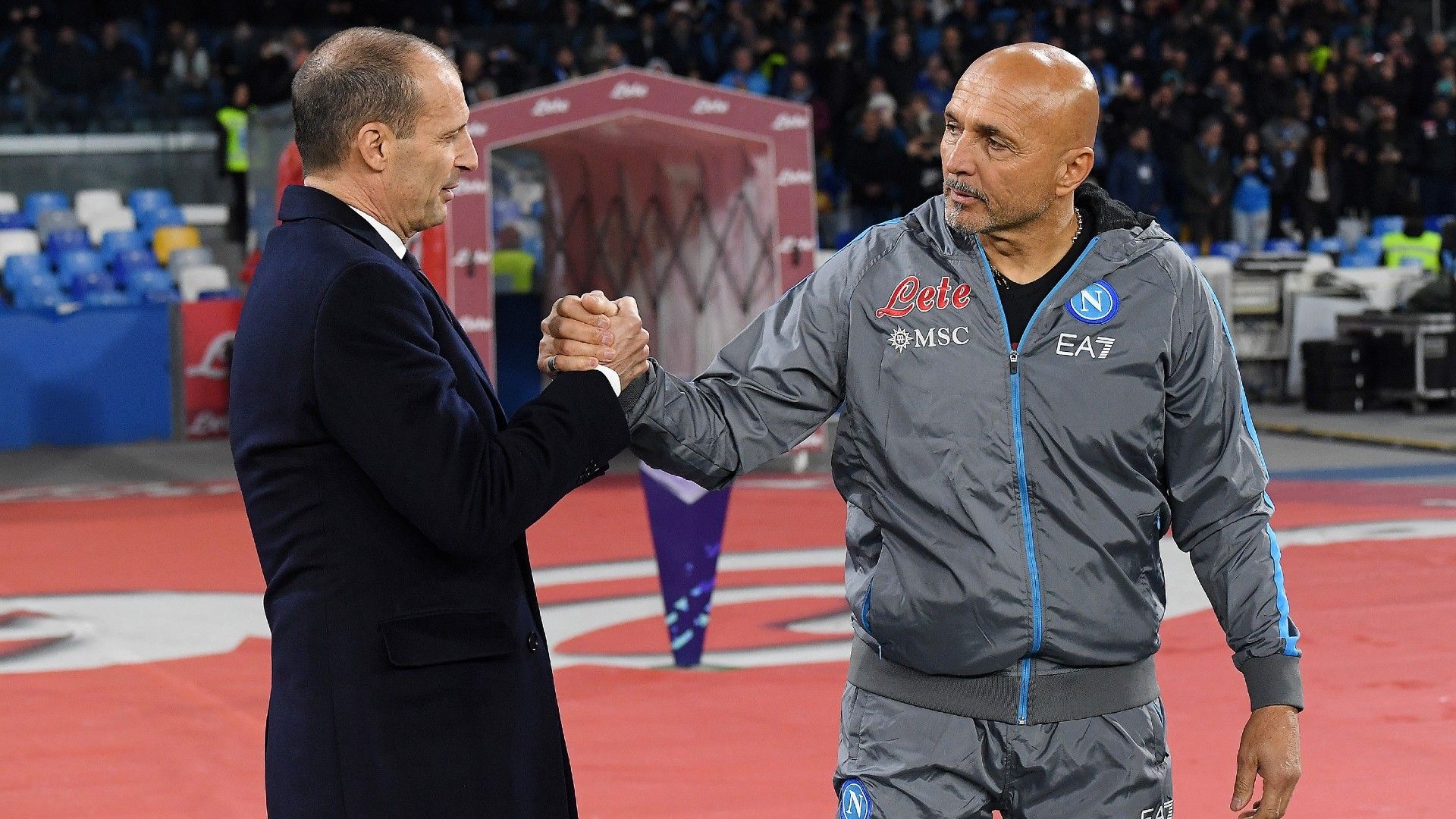 Spalletti Allegri Napoli Juve 2023