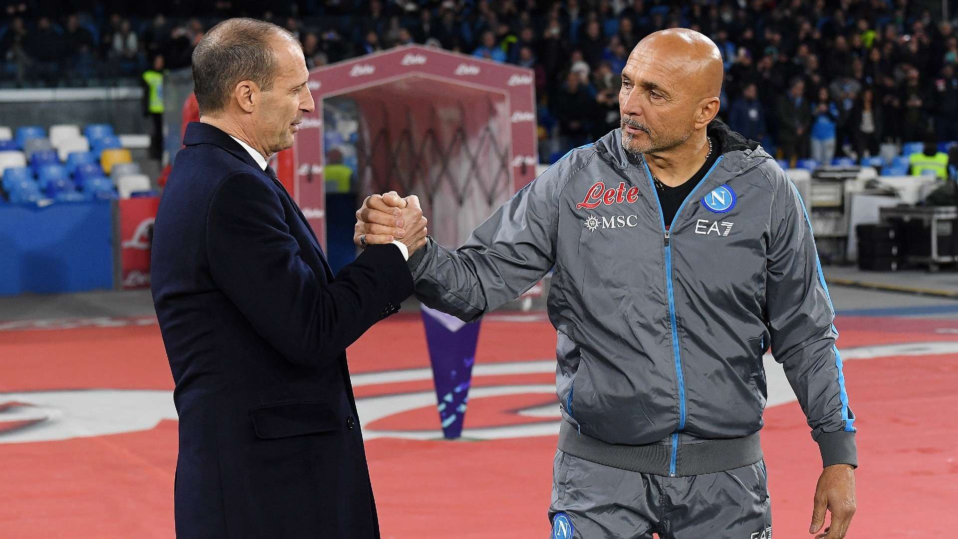Spalletti Allegri Napoli Juve 2023