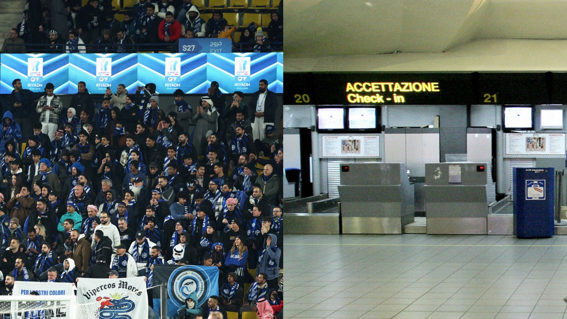 Tifosi aeroporto