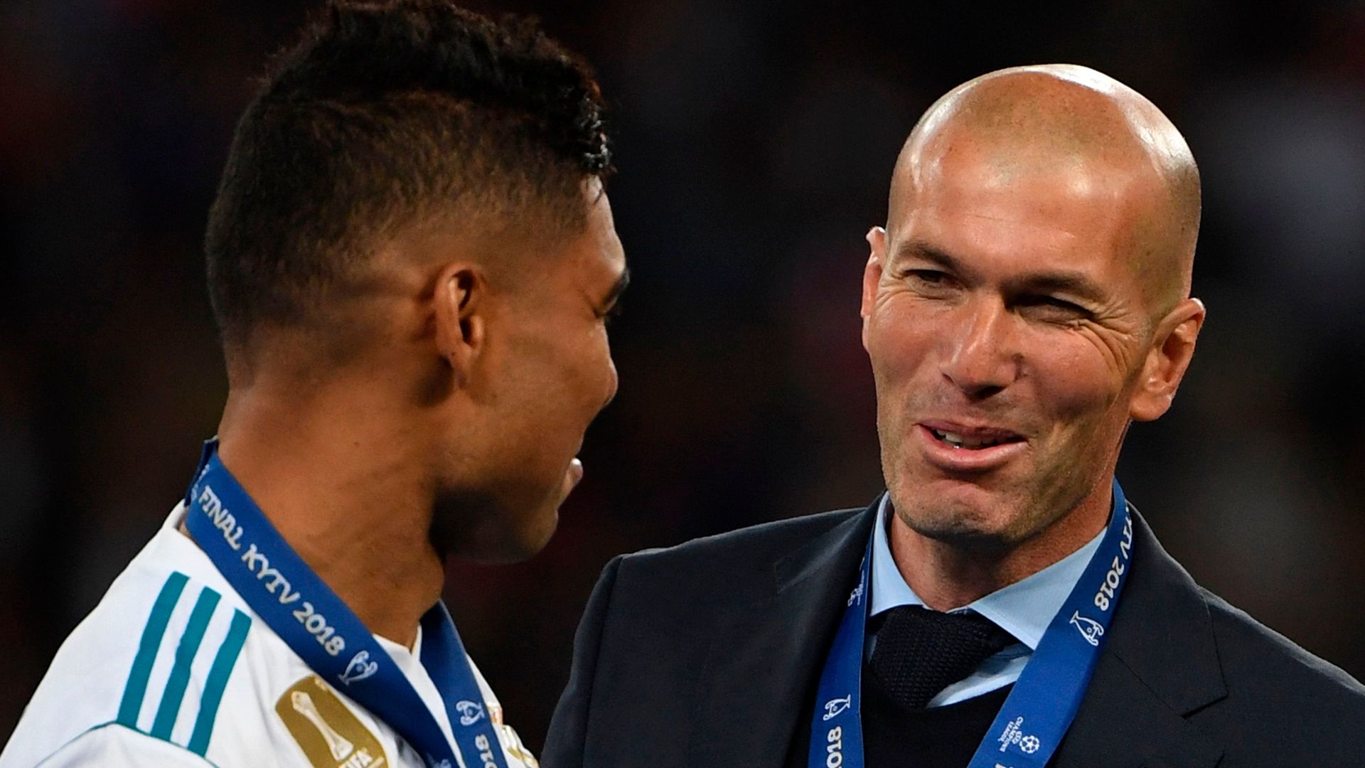 Casemiro y Zidane, Real Madrid