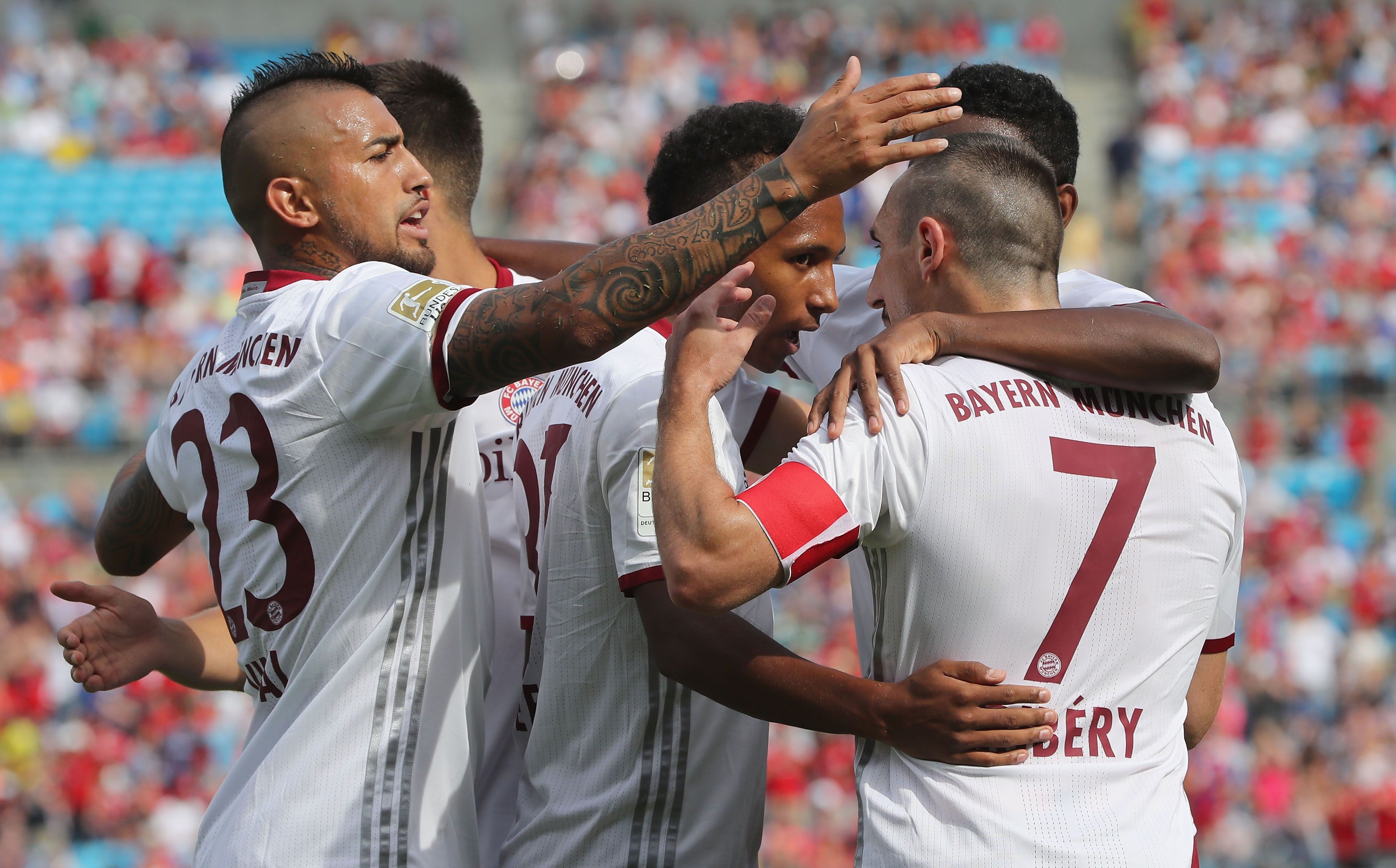 Bayern Munich Vidal Ribery