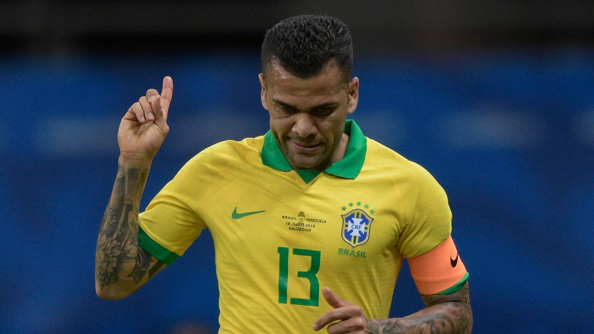 Dani Alves Brasil Venezuela Copa América 18062019
