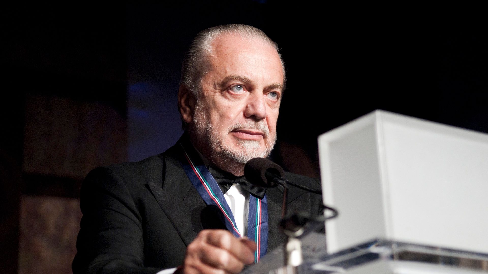 Napoli chief Aurelio De Laurentiis