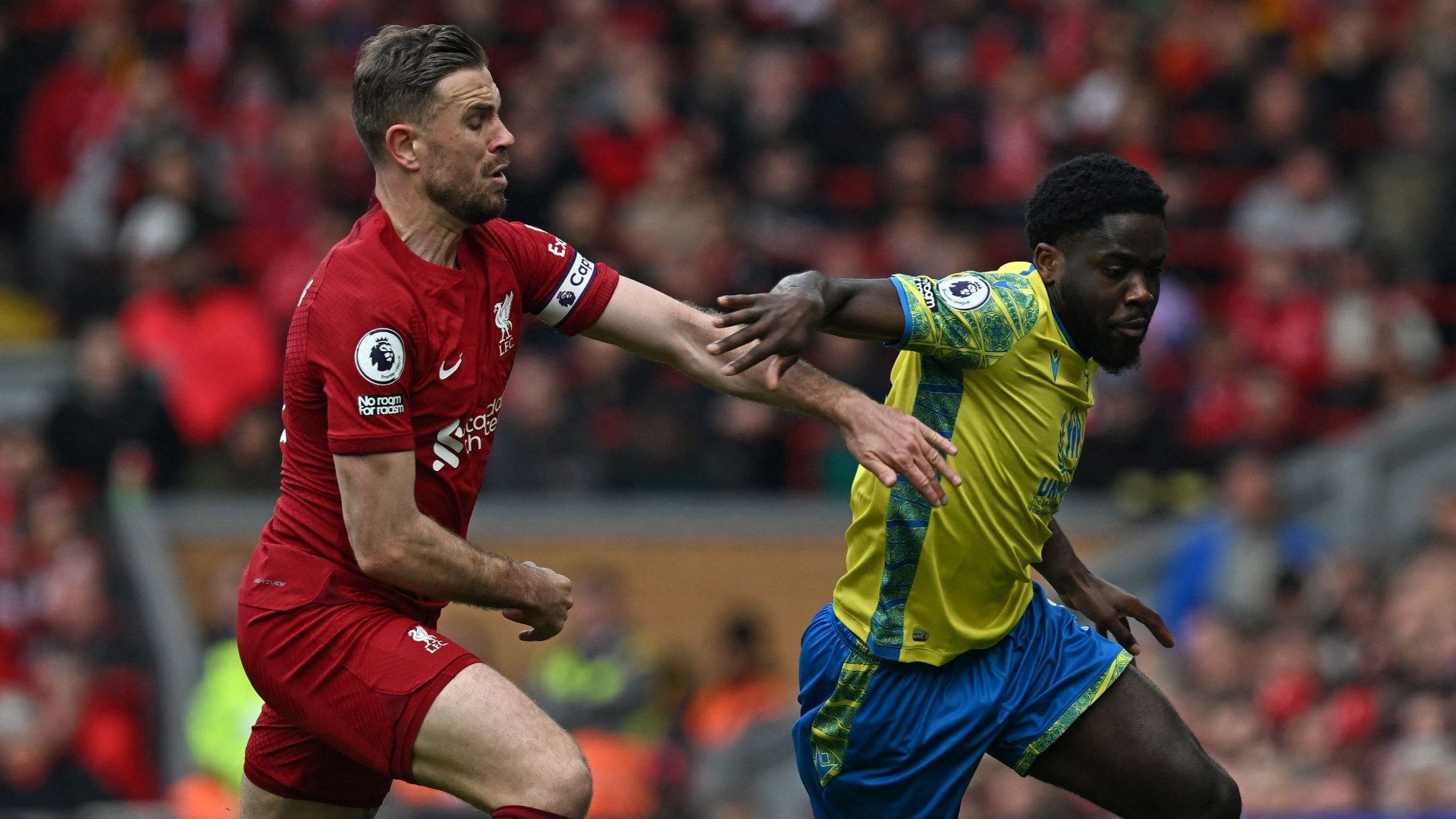 Jordan Henderson Orel Mangala Liverpool Nottingham Forest 2022-23 