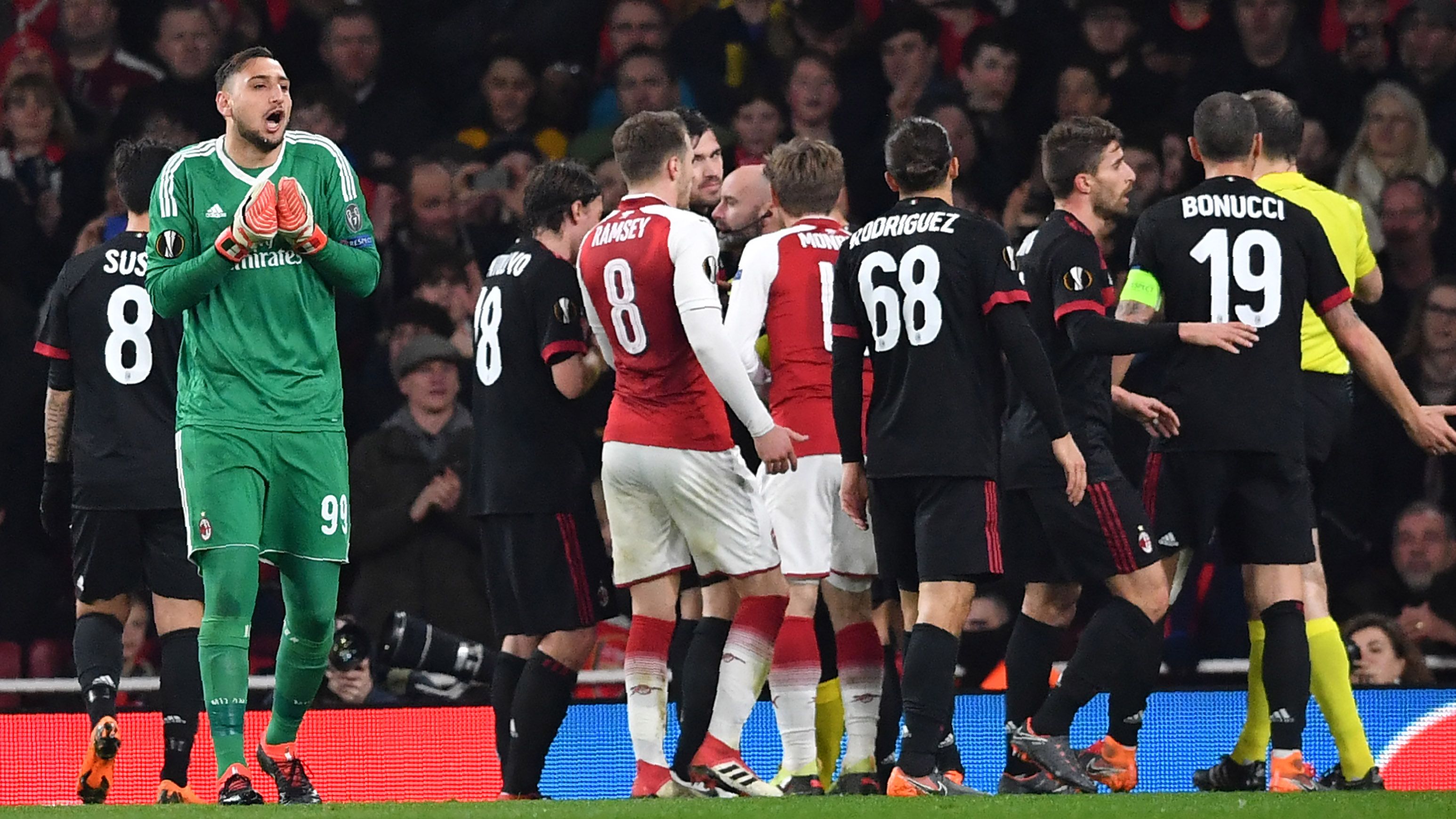 Arsenal-Milan UEFA Europa League