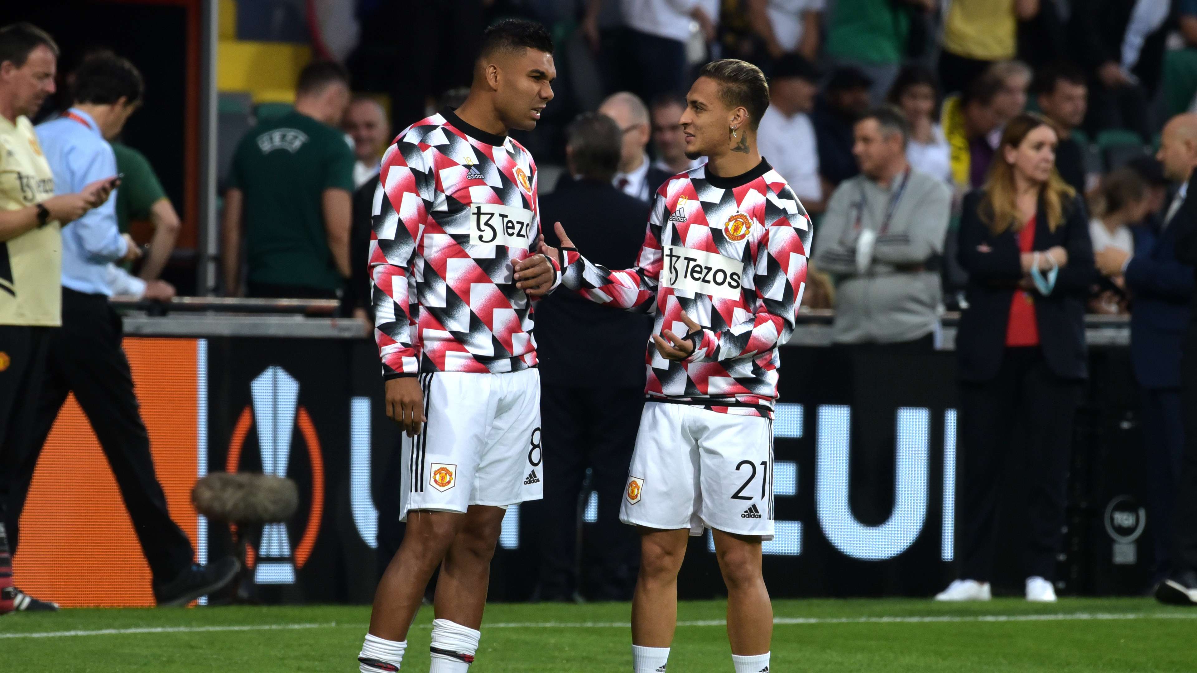 Casemiro e Antony, Manchester United 2022