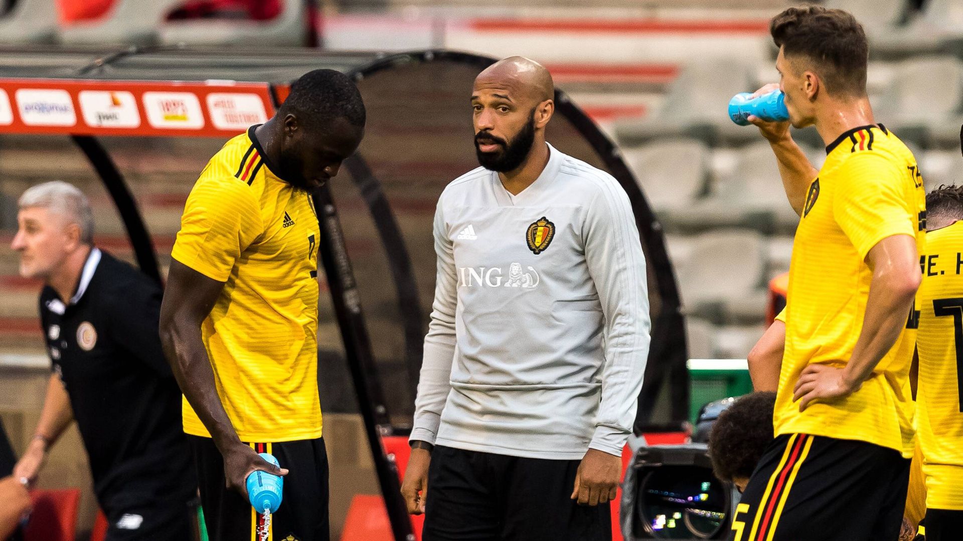 GERMANY ONLY Romelu Lukaku Thierry Henry Belgium