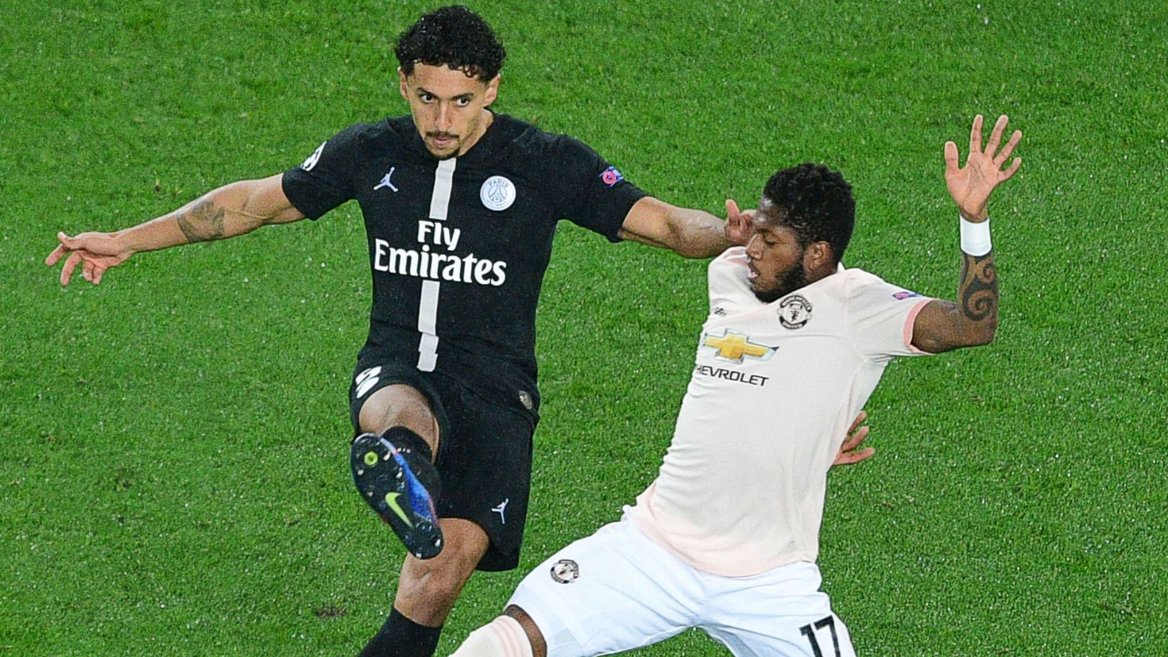 Marquinhos Fred PSG Manchester United UEFA Champions League 06032019