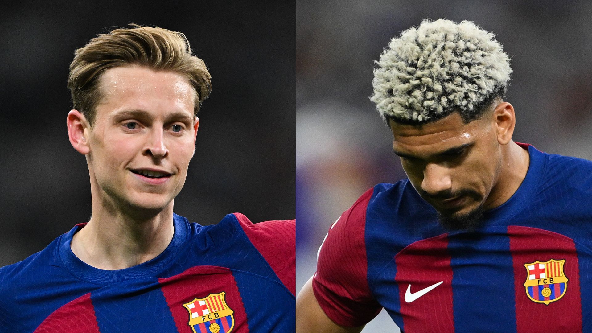GFX Frenkie de Jong Ronald Araujo Barcelona