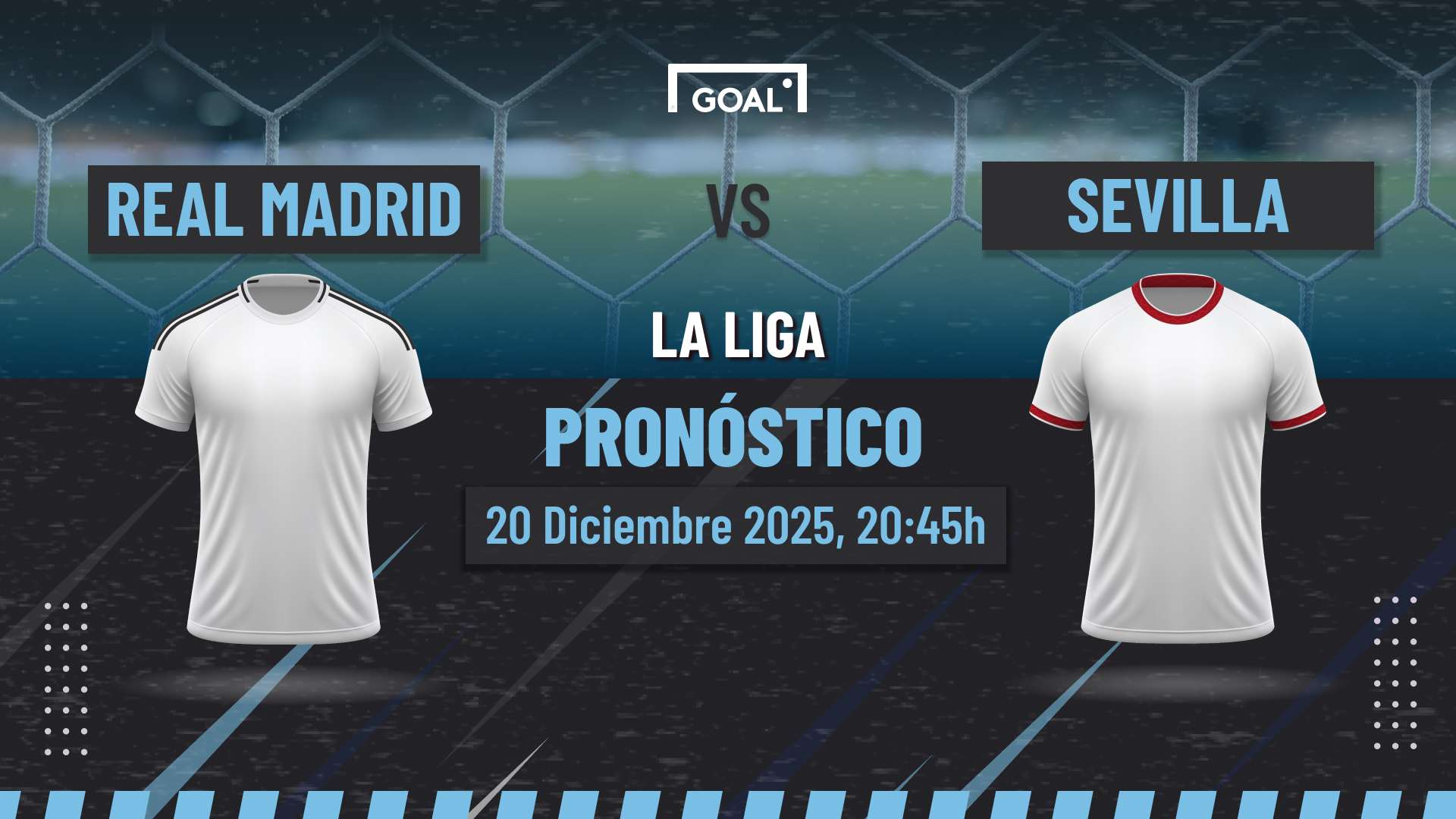 Real Madrid vs Sevilla Pronóstico y Apuestas LaLiga | 20/12/25