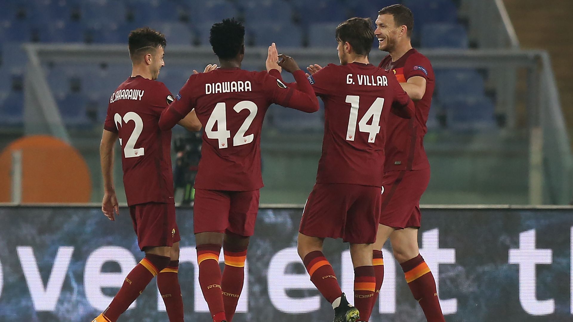 Edin Dzeko - Roma - Europa League 2020/21