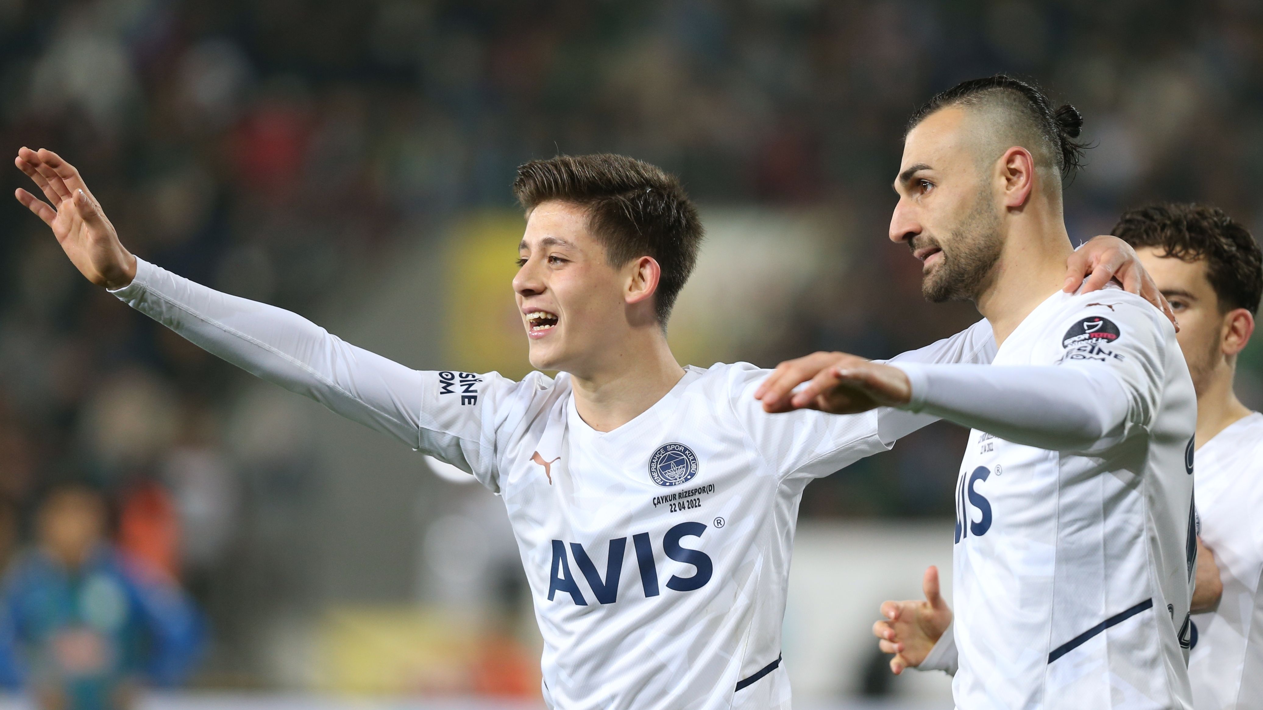 Arda Guler & Serdar Dursun Fenerbahce Goal Celebration vs. Caykur Rizespor 04/22/22