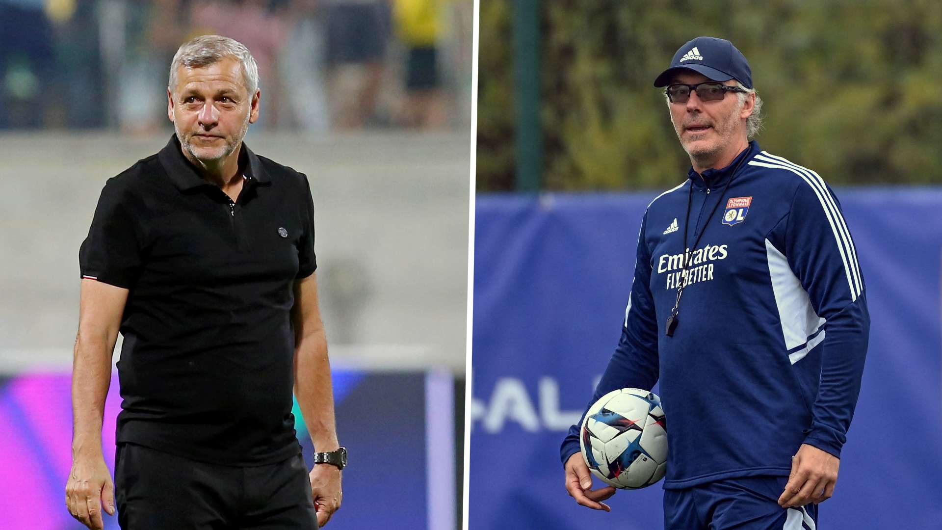 Rennes Lyon Ligue 1 Bruno Genesio Laurent Blanc