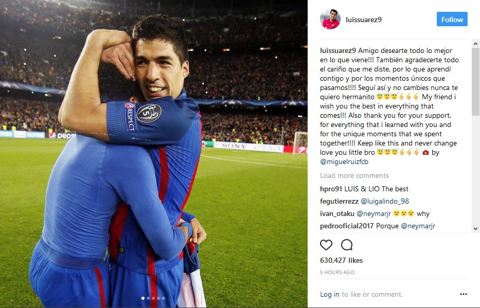 Suarez Neymar