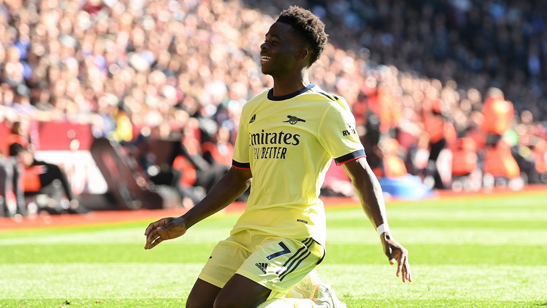 Bukayo Saka Arsenal 2022