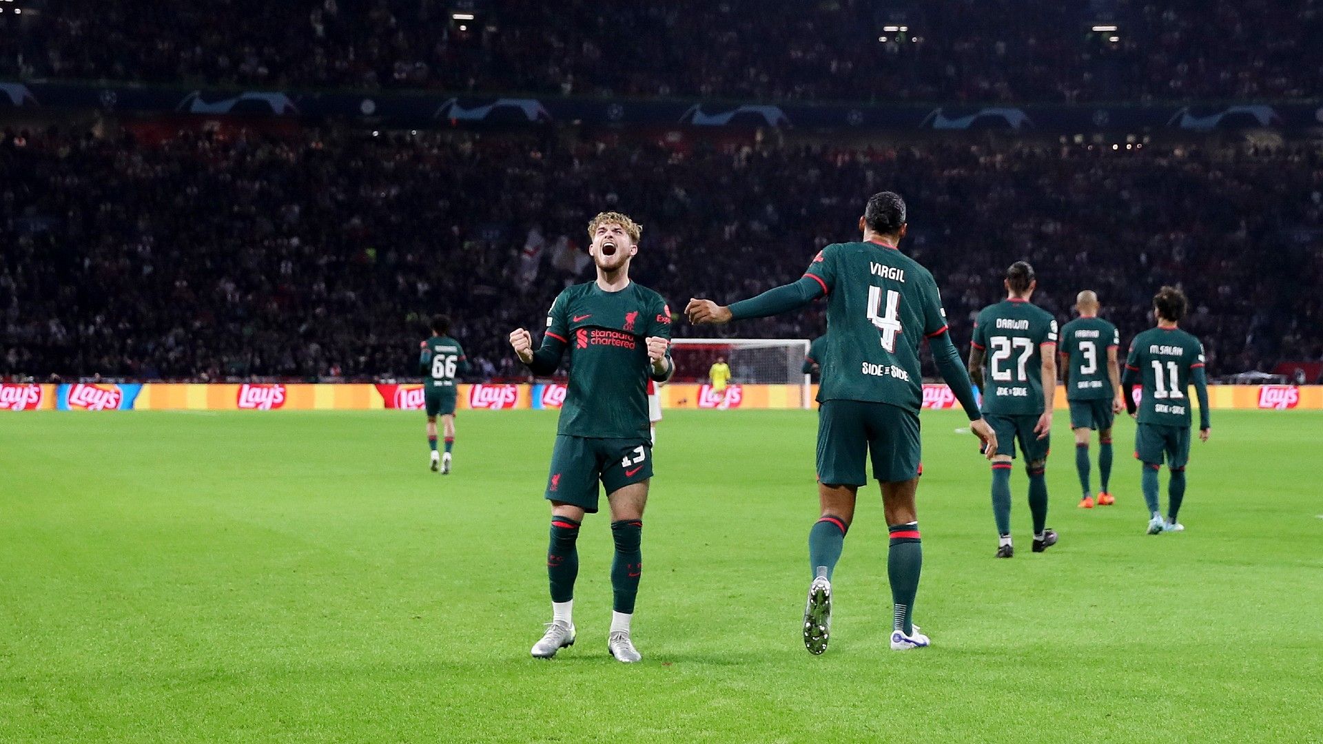 Harvey Elliott vs Ajax Liverpool 2022-23