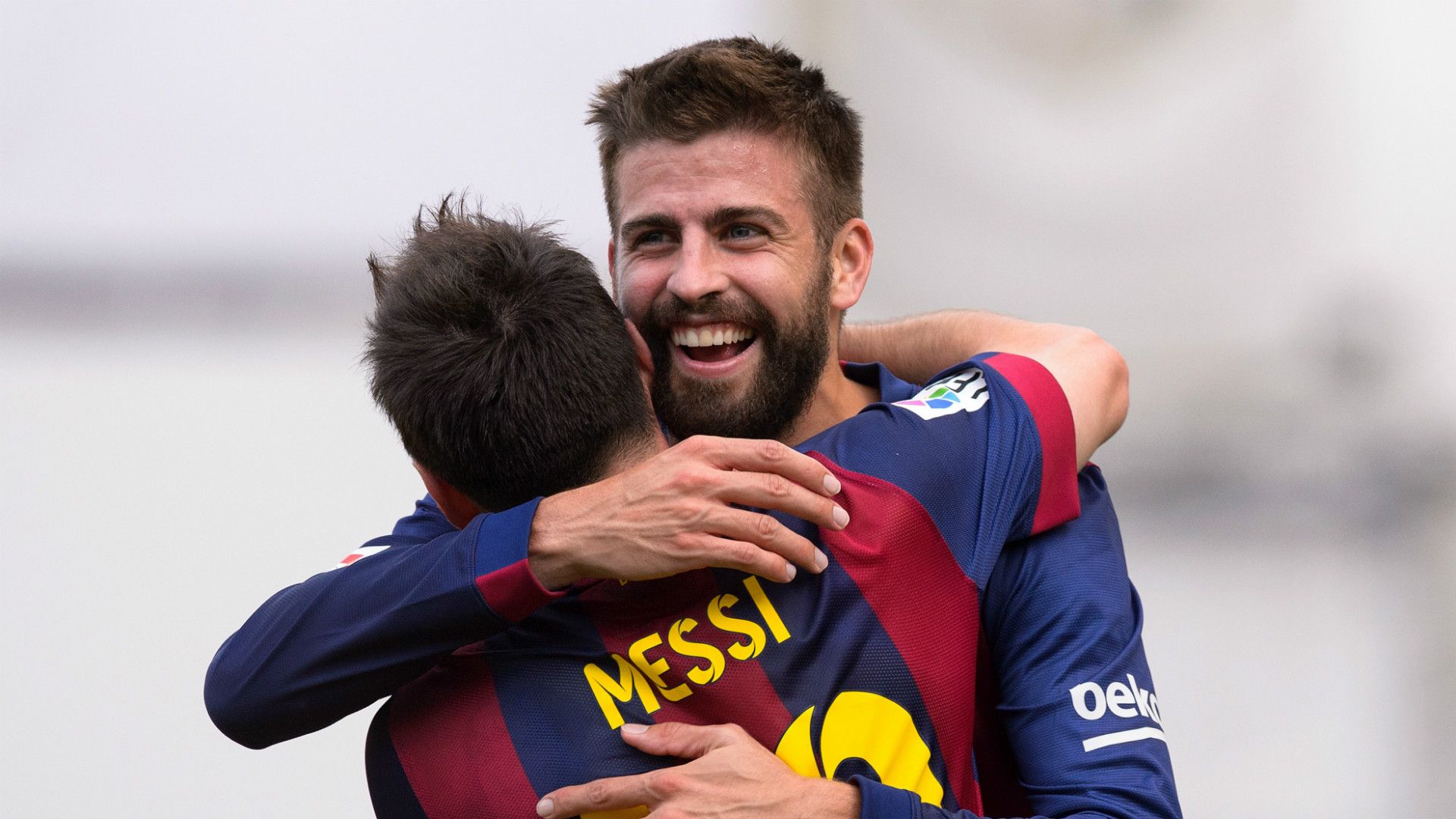 Lionel Messi Gerard Pique Rayo Vallecano Barcelona La Liga