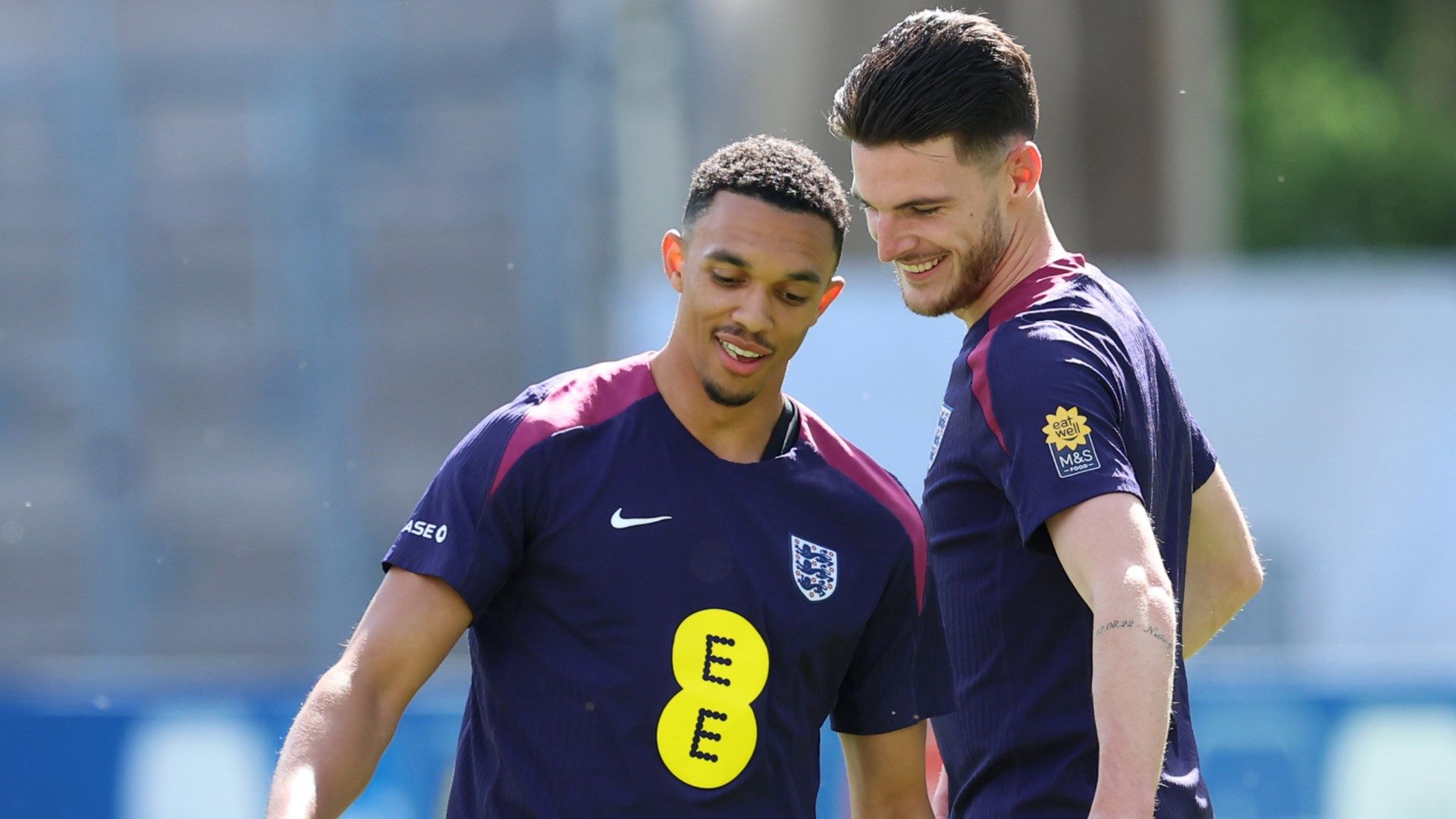 Trent Alexander-Arnold Declan Rice England 2024