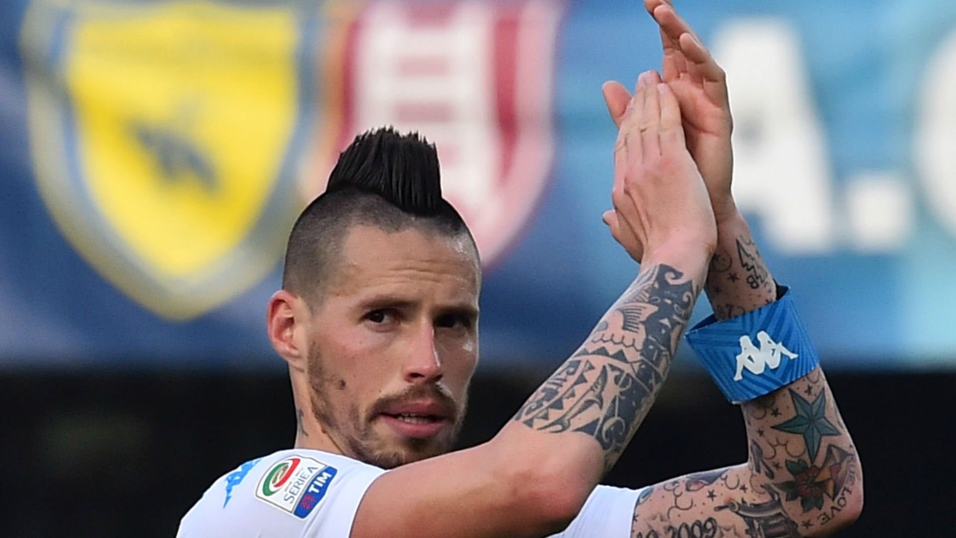 Marek Hamsik Chievo Napoli Serie A 19022017