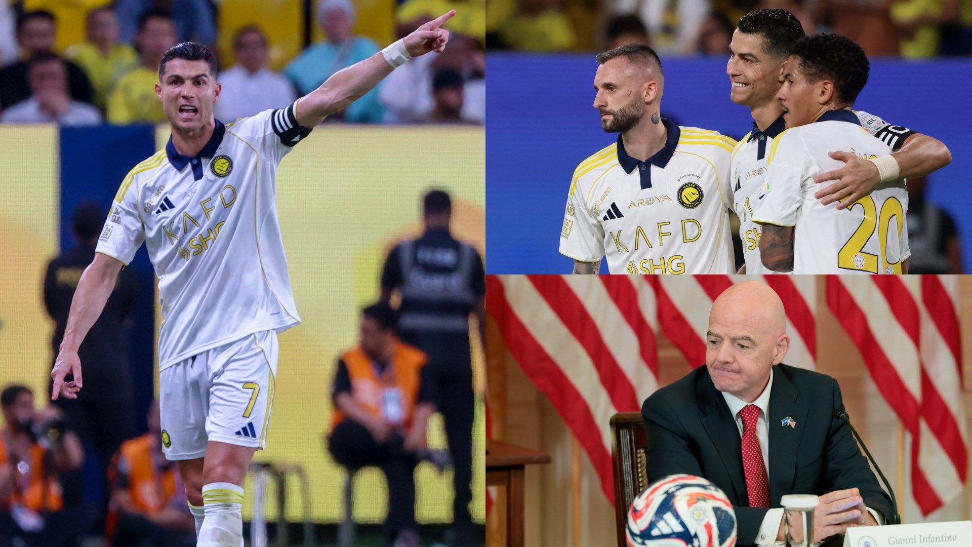 Cristiano Ronaldo Al Nassr Gianni Infantino
