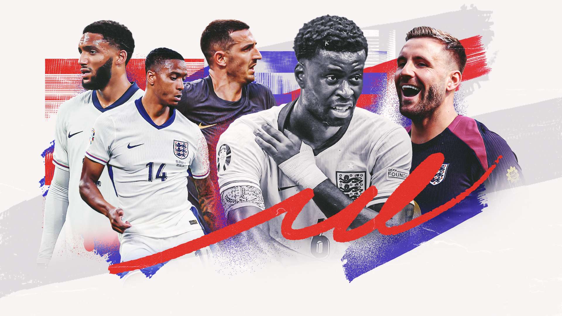 Marc Guehi replacements gfx England