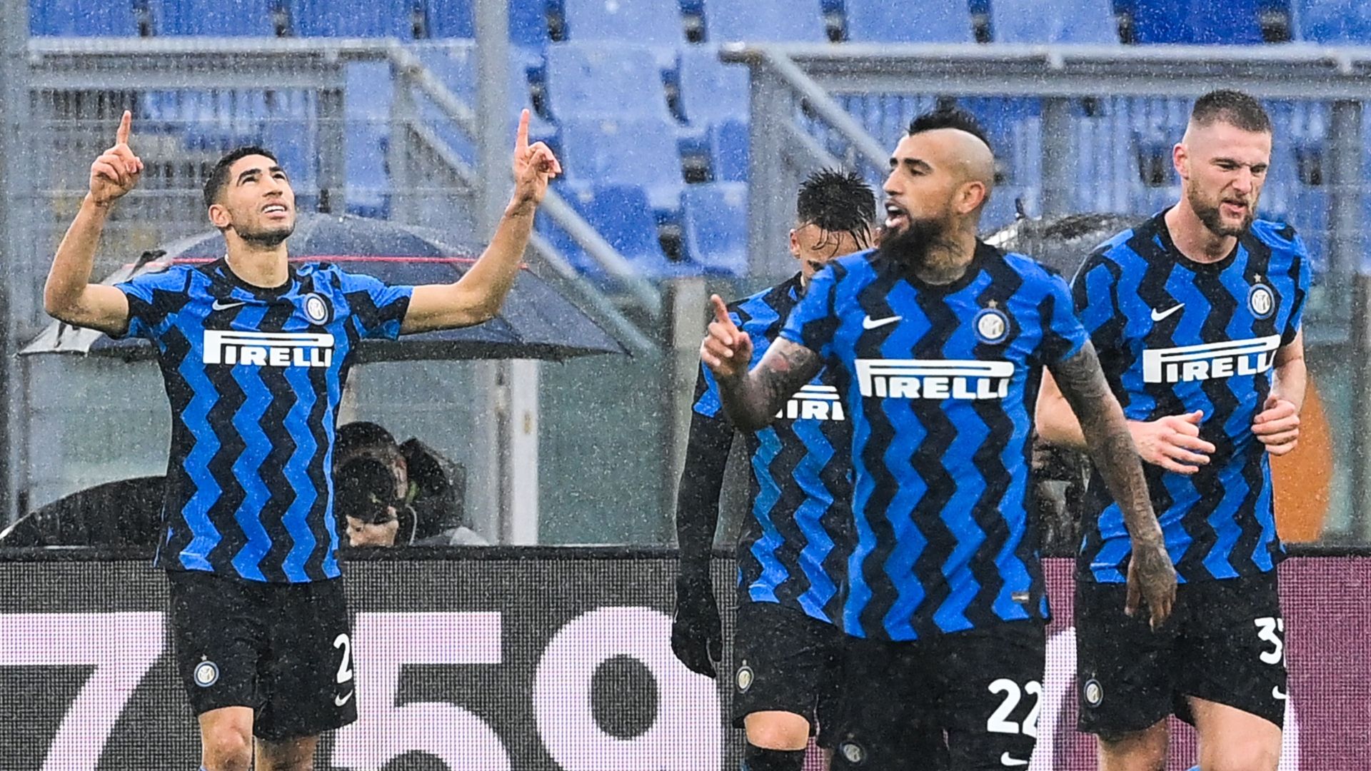 Hakimi - Vidal Roma Inter